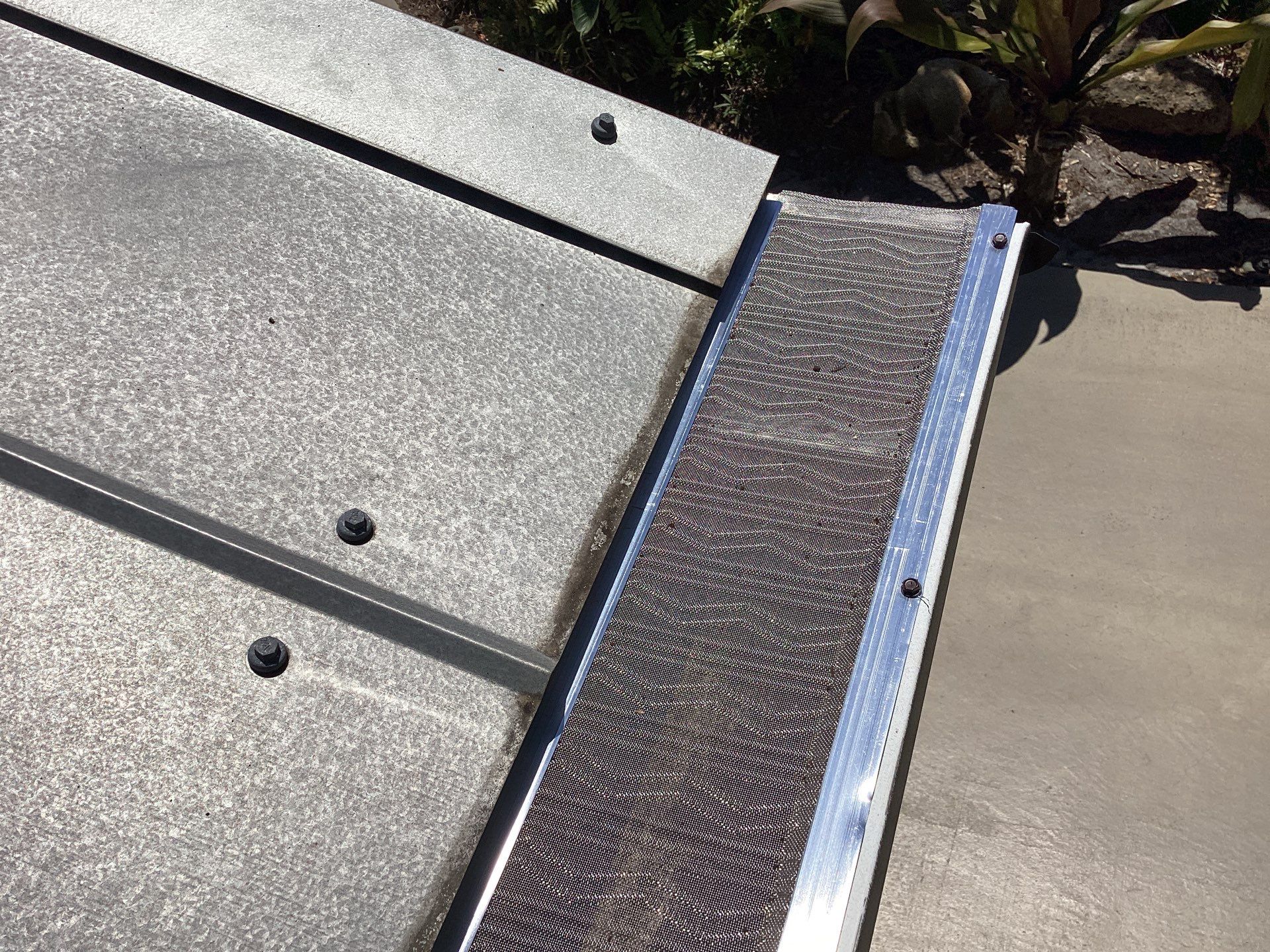 Gutter Guard Installation Project in Sarasota FL by Gutter Professors