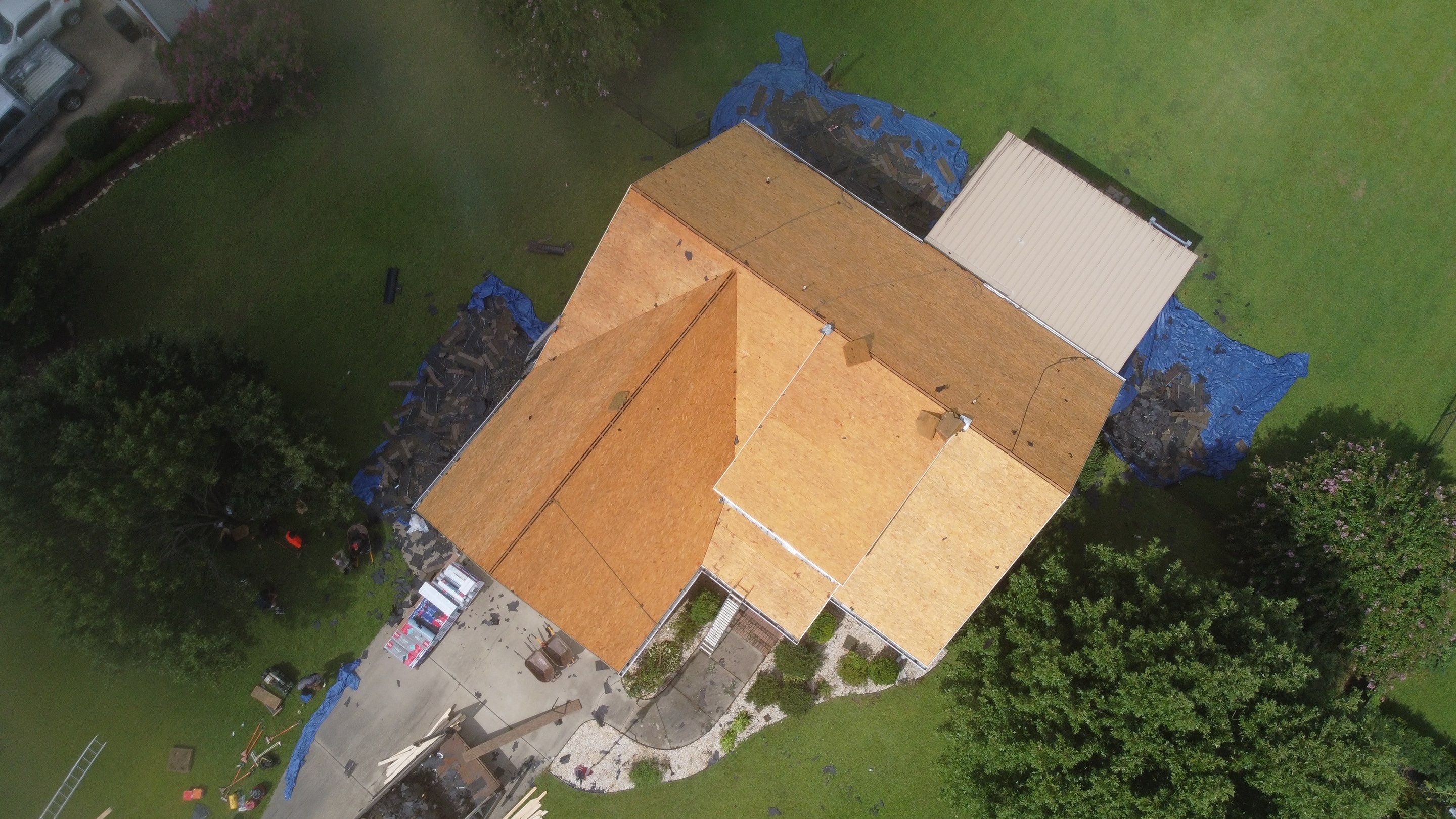 GAF HDZ Weathered Wood by Skybird Roofing