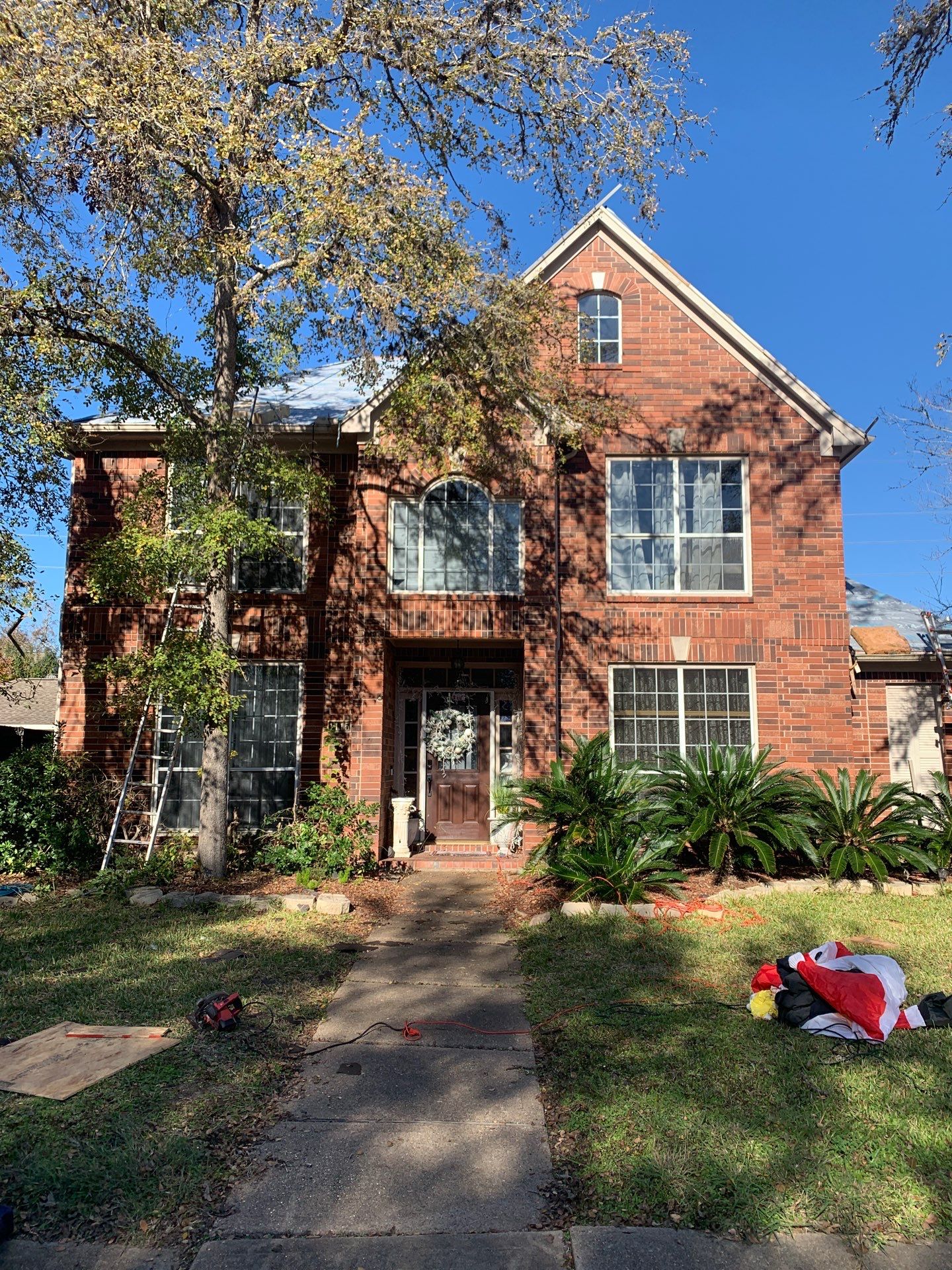 Residential Roof Replacement using GAF HDZ - Weathered Wood by Elite Roofing LLC