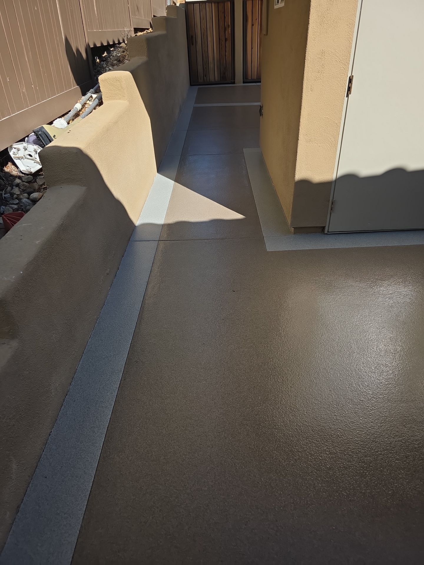 Quartz 2 tone Pool deck by Matt Gifford Painting LLC
