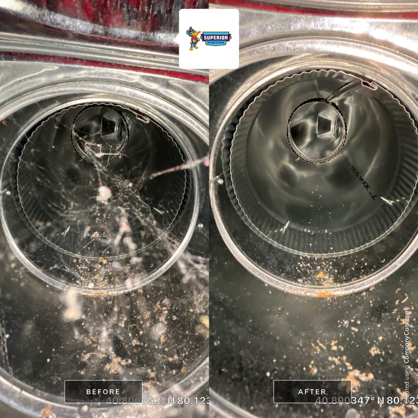 Air Duct Cleaning With a Vacuum Truck in Harmony, PA by Superior Air Duct Cleaning
