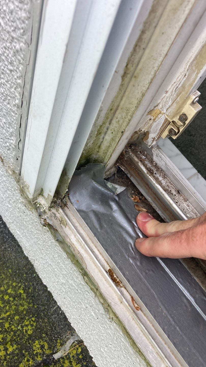 Sliding Glass Door and Window Replacement with Structural Repairs in Highland Park by Mr Roof & Remodeling Co