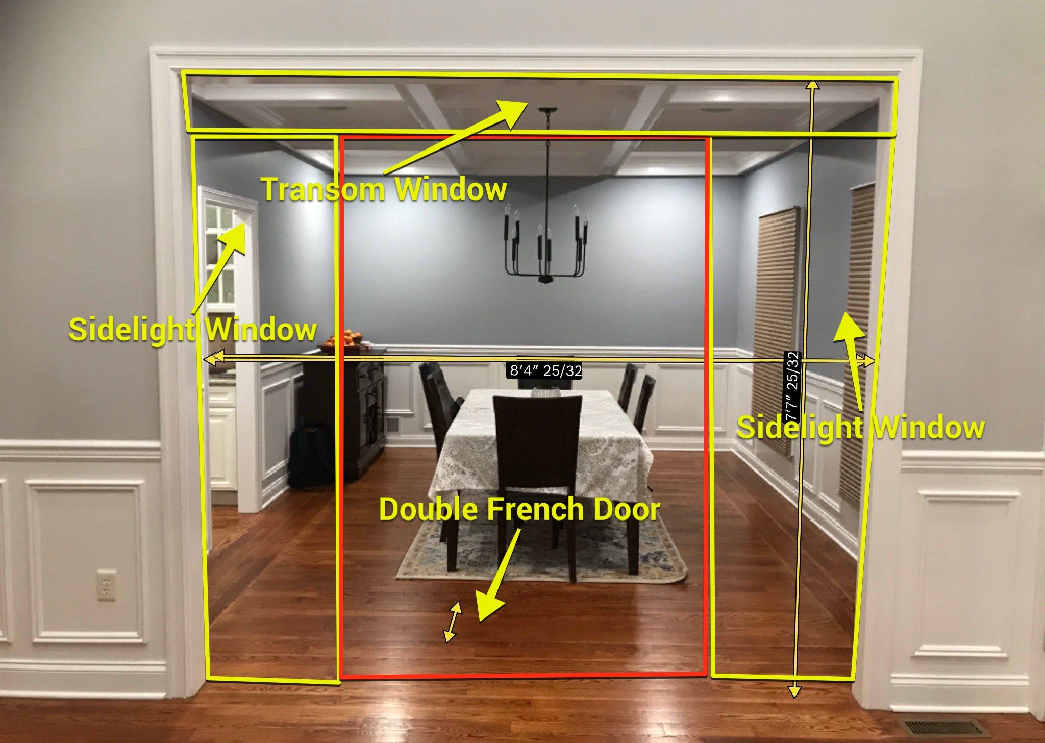 Door Installation using Wood by Home Concepts Construction