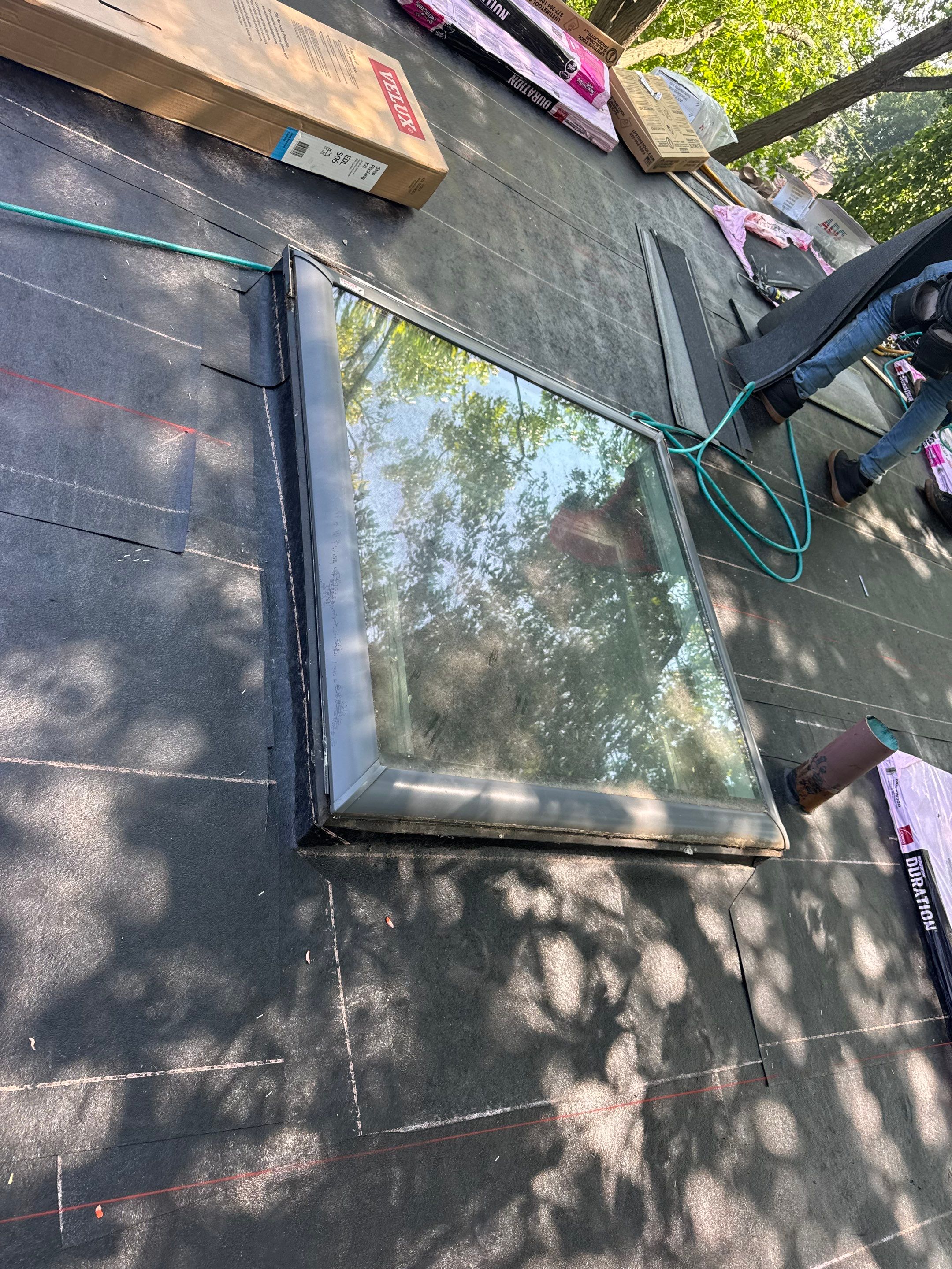 Roof Replacement using Owens Corning Driftwood by 180 Contractors