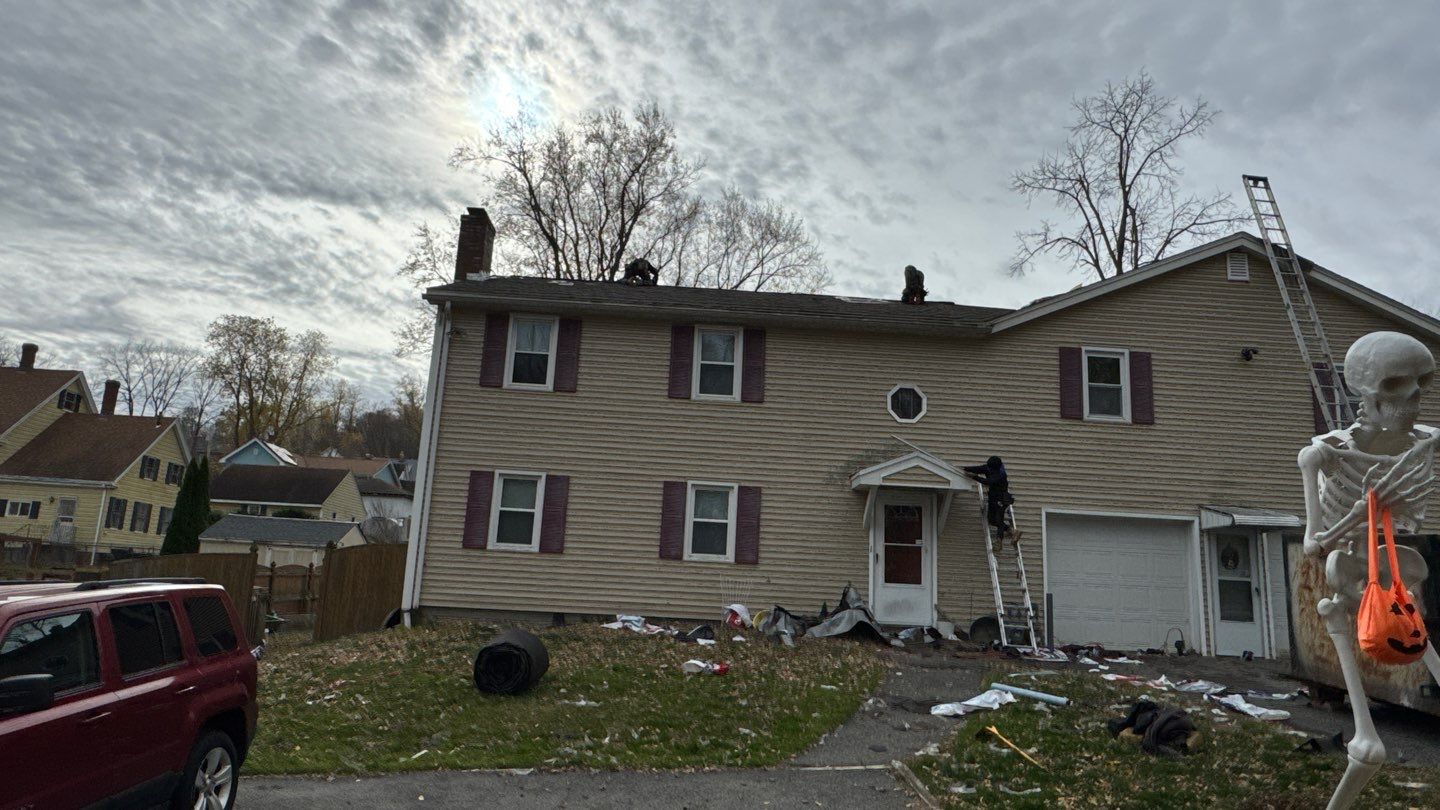 Full Roof Replacement with GAF Roofing System & New Gutters – Duplex Home by Sensible Home Solutions