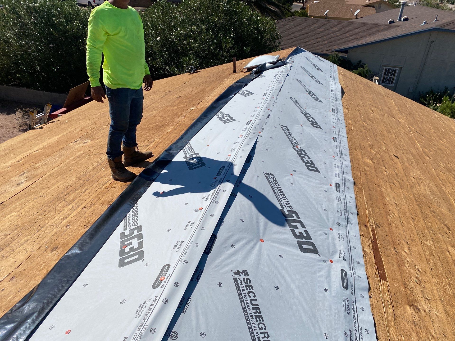 Sand Castle Shingles by Reimagine Roofing