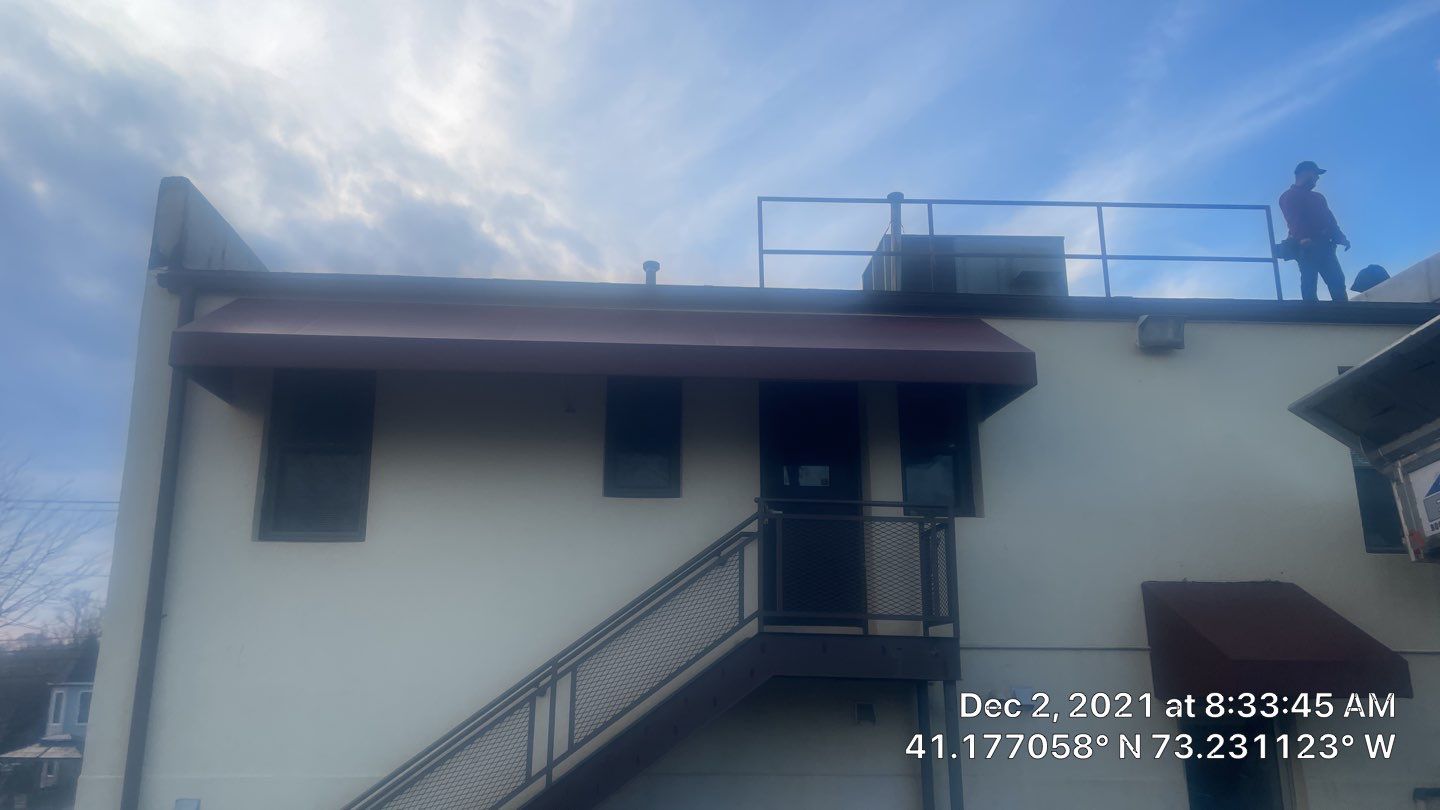 Commercial Roofing Installation using EPDM  by A Plus Exterior