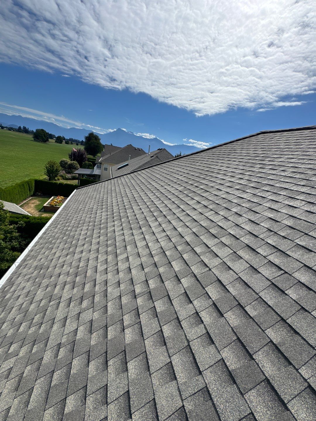 Residential Re-Roof using GAF Timberline HDZ Weatherwood by Top Notch Roofing Inc