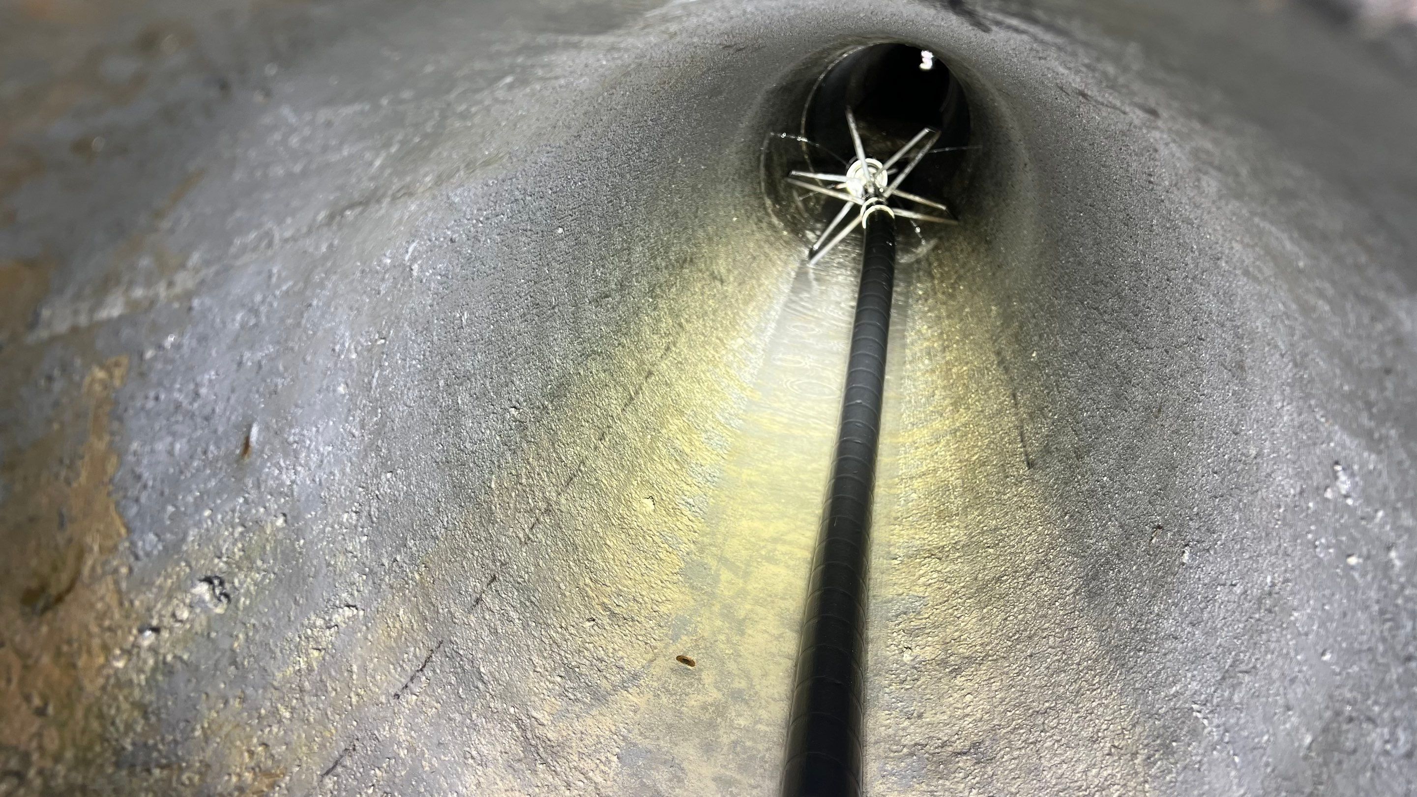 New Construction Storm Drain System Cleaning by APS Power & Water