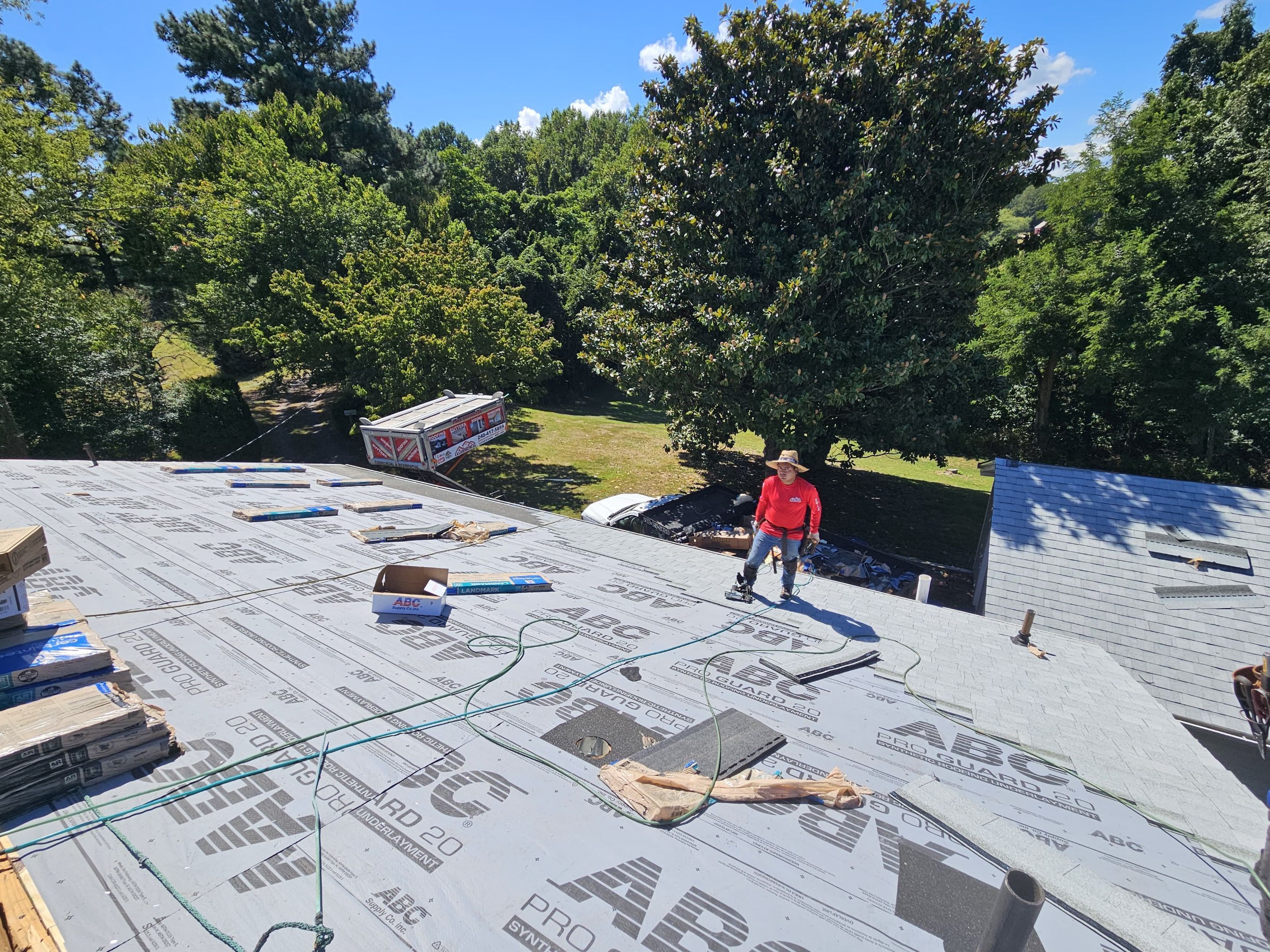 Roof replacement by Window Depot of Annapolis