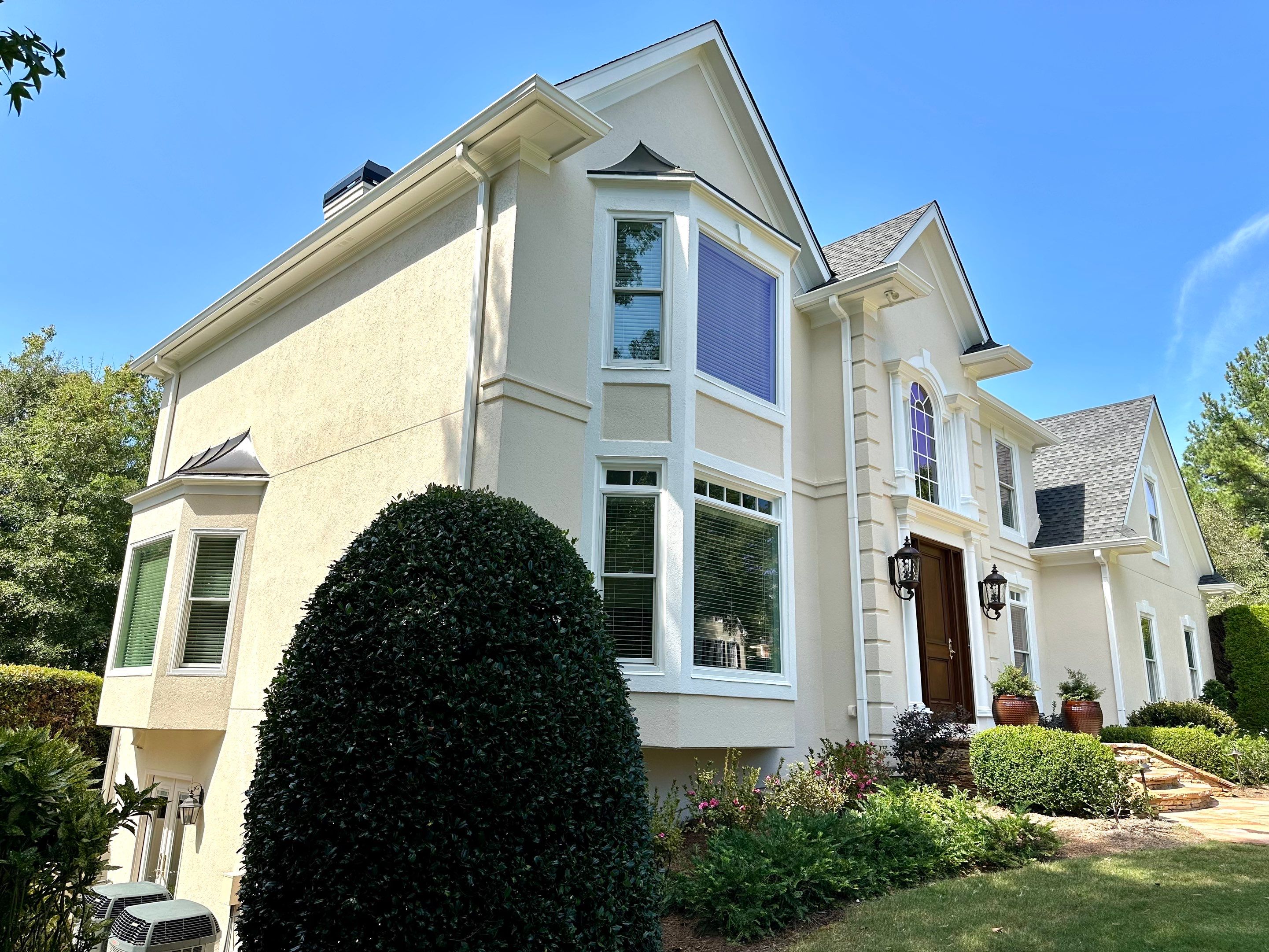 Exterior Transformation in Jonhs Creek by Atlanta's Paint Doctor