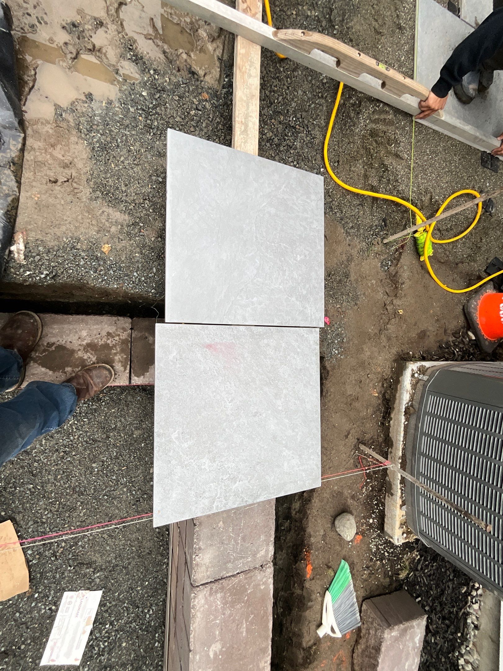 Hardscaping Back Patio Landscape Project  by Jireh Asphalt & Concrete Inc 