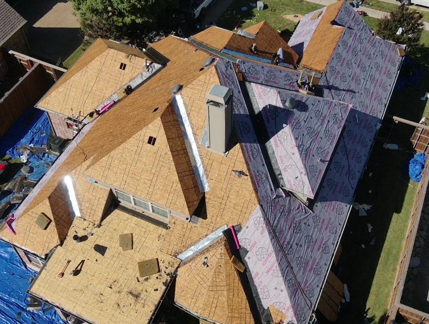 Prosper Texas Residential Roof Replacement by Becker Roofing and Exteriors