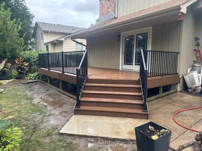 Custom composite deck