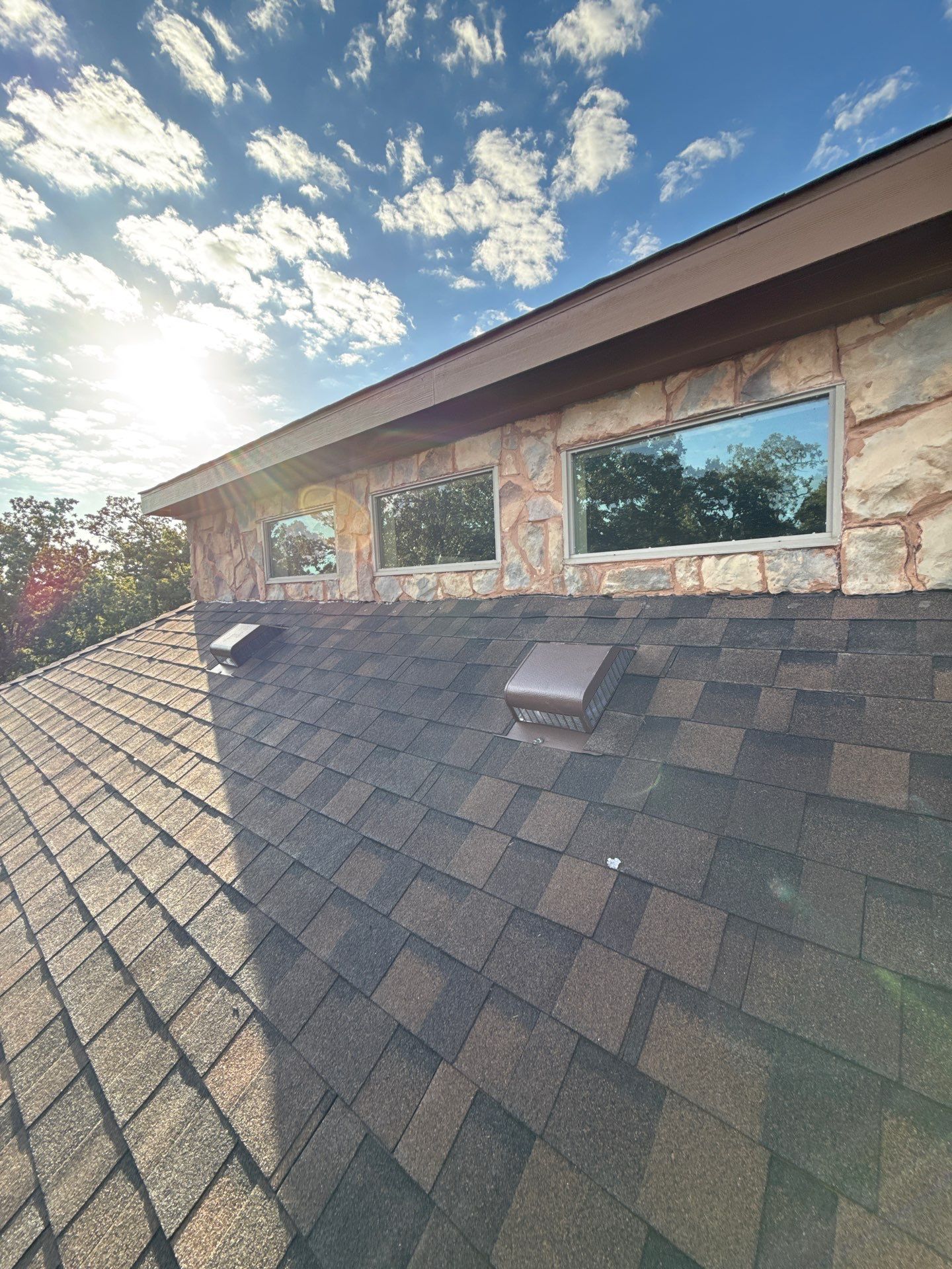 IKO Shadow Brown by First Out Roofing 