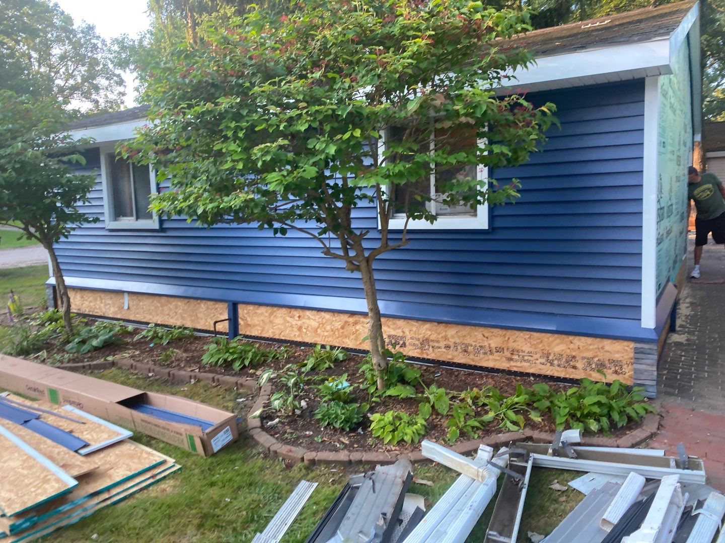 Siding Replacement using Certainteed Restoration Classic D4 by 180 Contractors