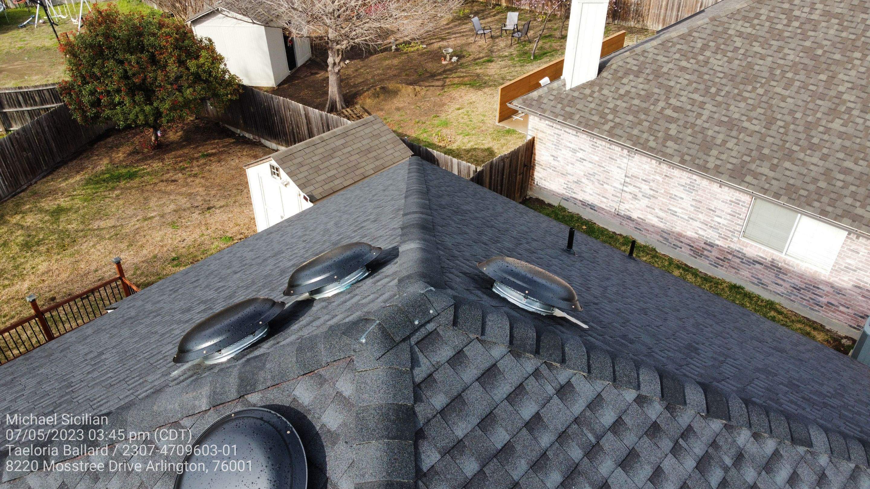 Project in Arlington  by Zeus Exteriors