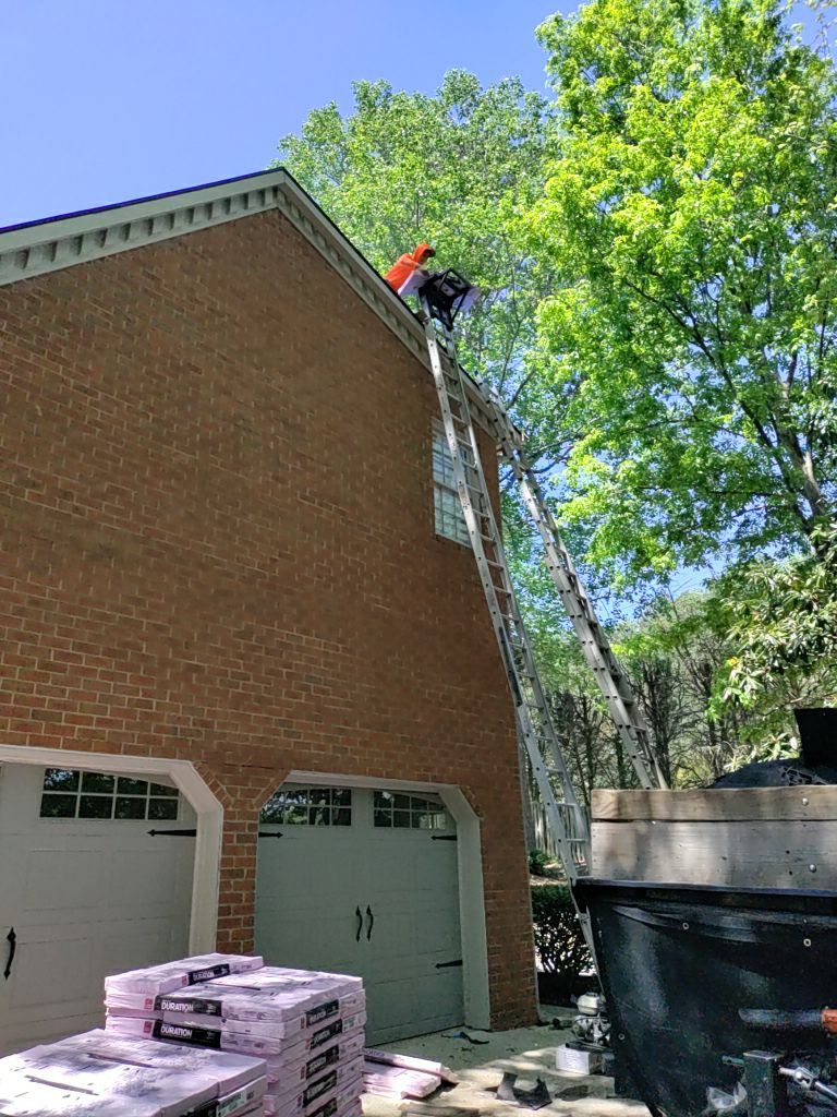 Residential Roofing Installation using Owens Corning Quary Gray by Inspector Roofing and Restoration