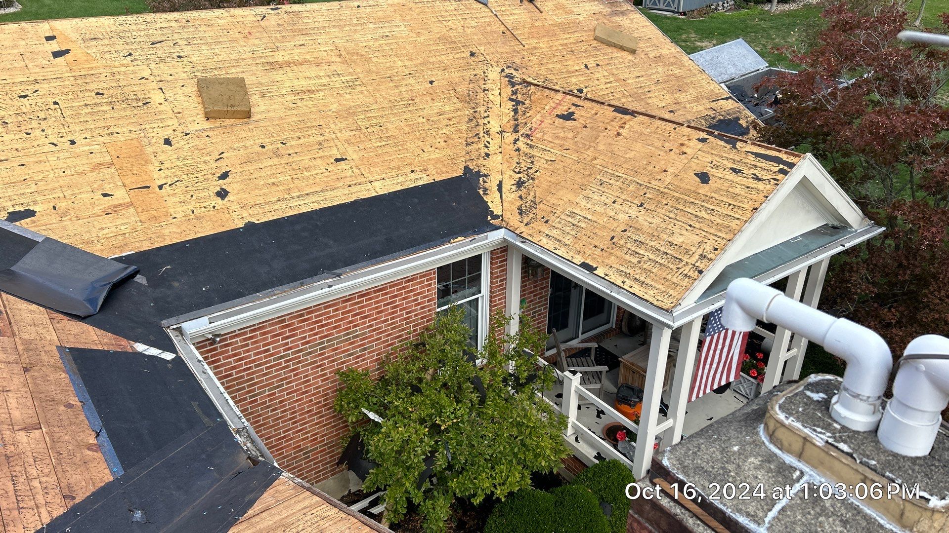 Residential Roofing Installation using Timberline UHDZ Shingles - Pewter Gray by RoofX 