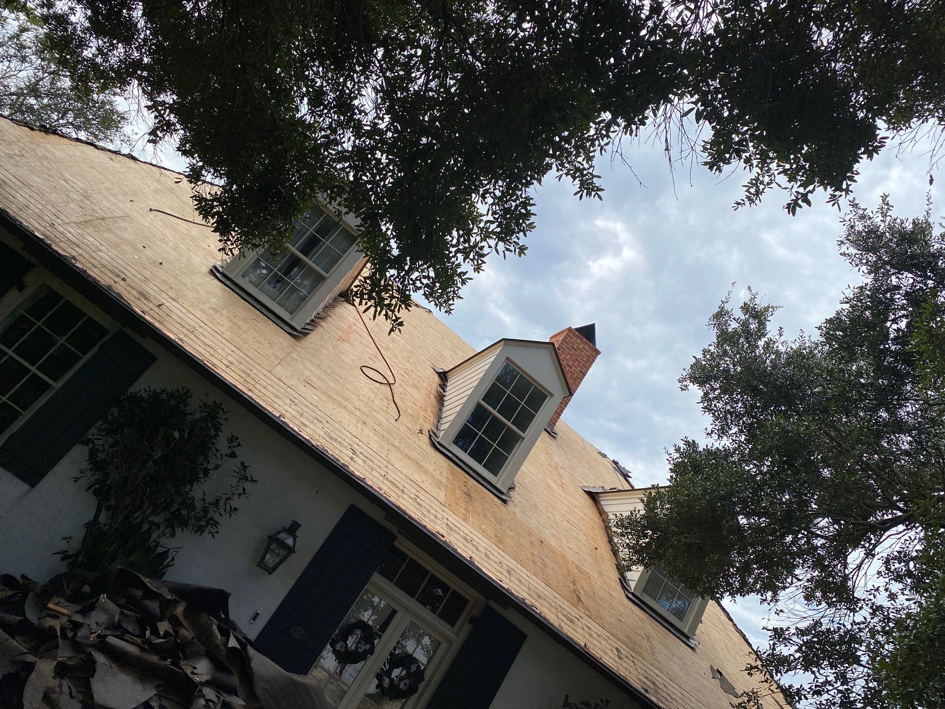 Slate Install on an A Hays Town Home by Ahm Construction LLC