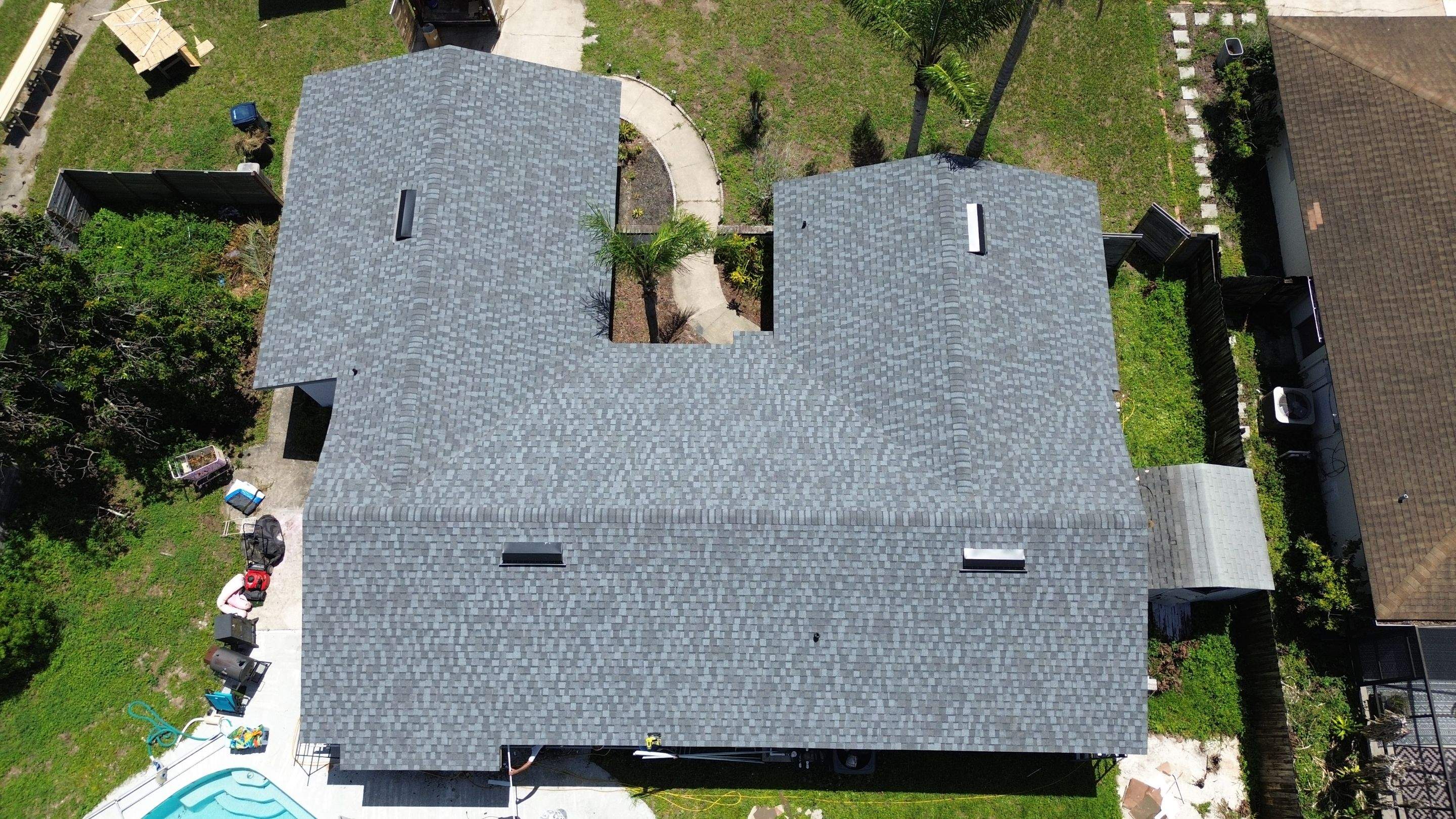 Reroof in Orlando FL by Gold Key Roofing