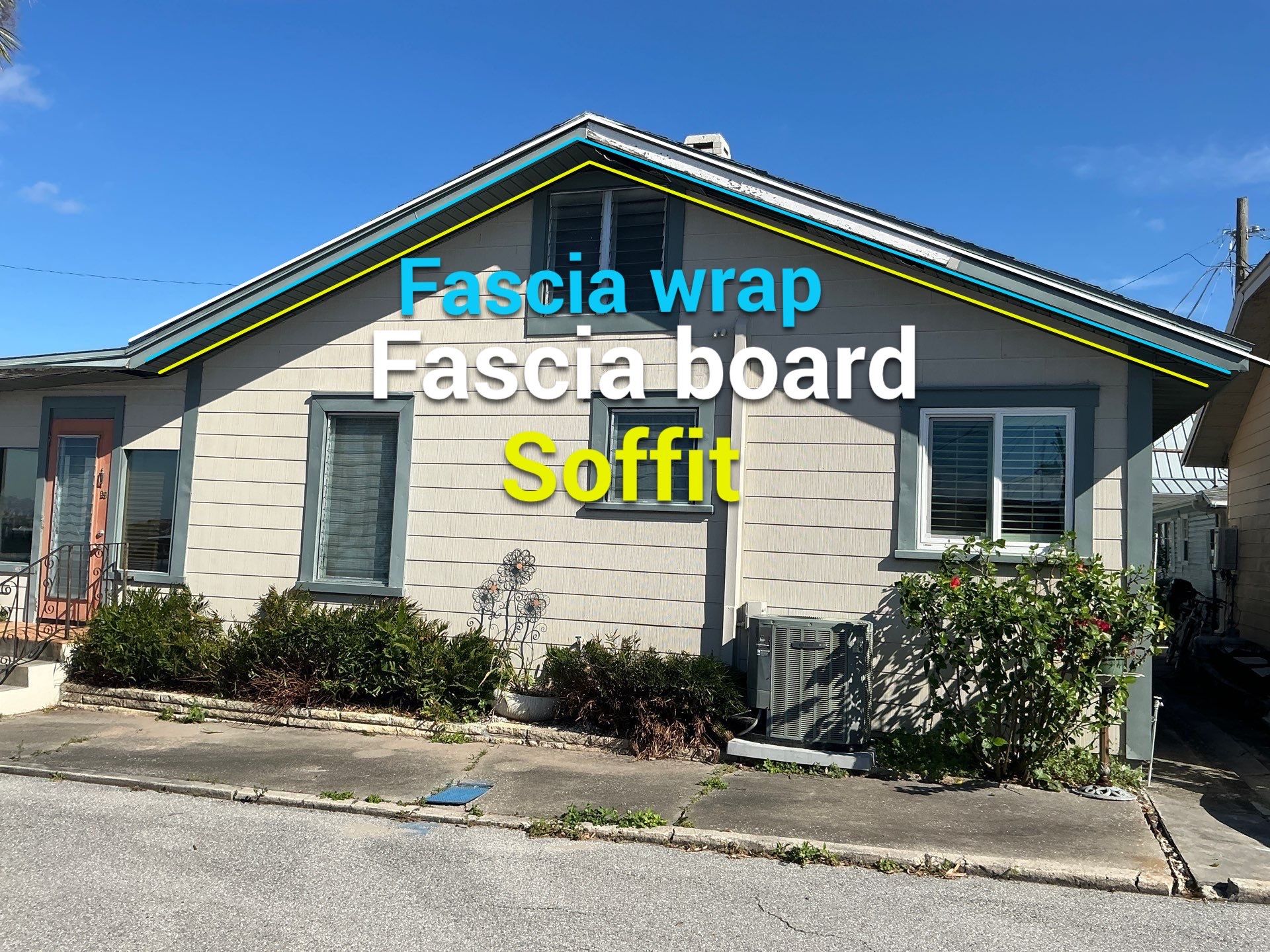 Soffit and Fascia Installation using New Fascia and Soffit Installation FL by Gutter Professors