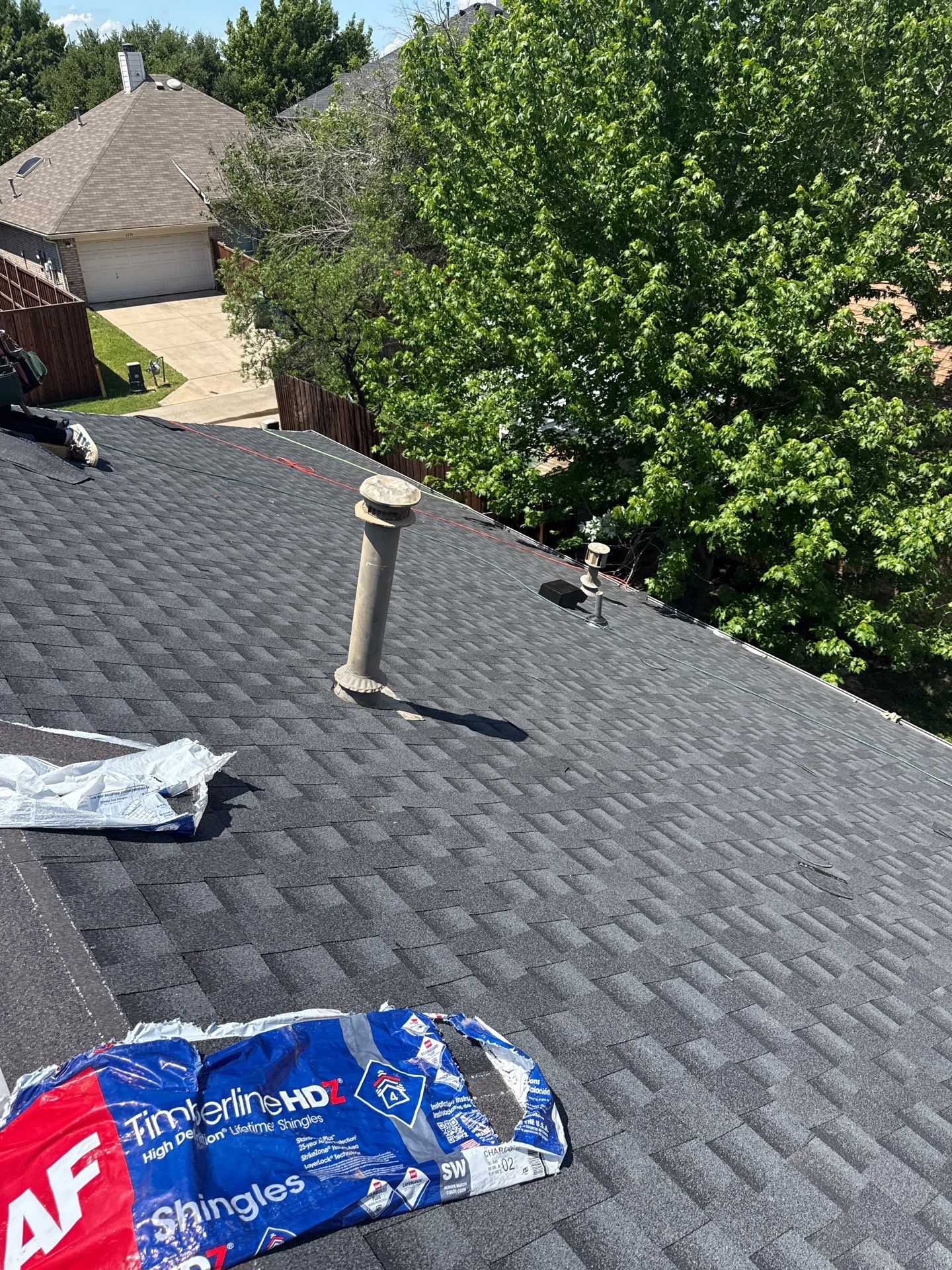 Project in Lewisville  by Zeus Exteriors