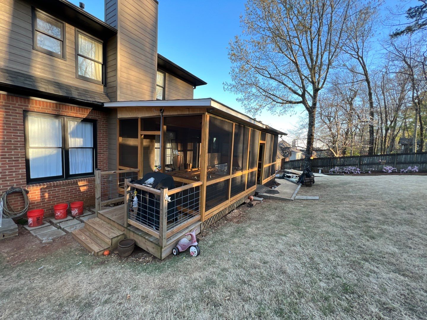 Lake Crest Circle - Roof and Deck Installation  by Pillar and Pine