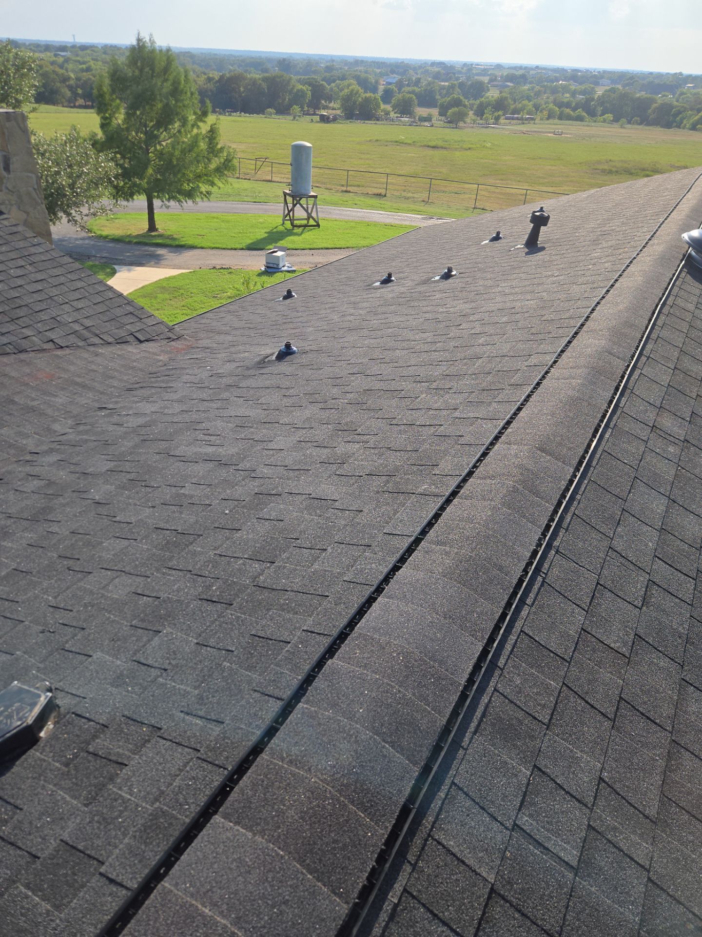 Project in Justin by Lonestar Roofing and Restoration LLC.