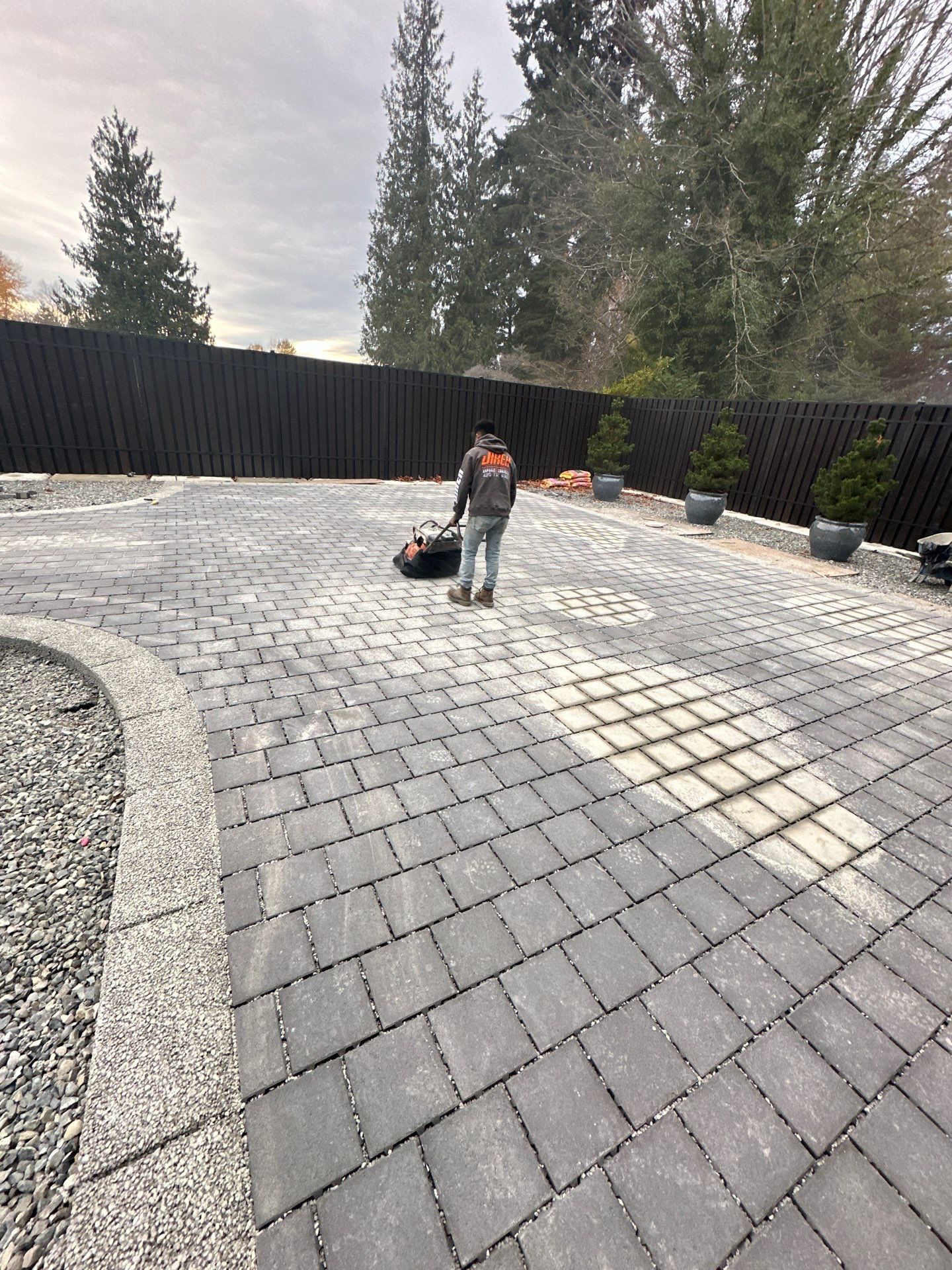Permeable Pavers Driveway by Jireh Asphalt & Concrete Inc 