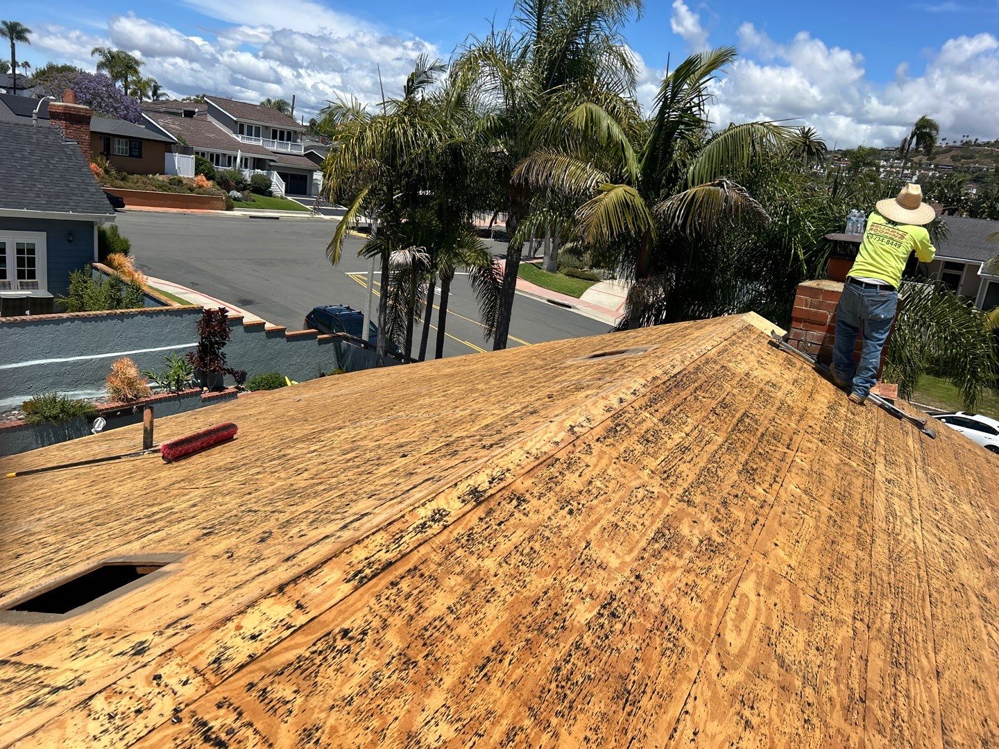 Complete Architectural Shingle Roof Replacement in San Clemente by Reliable Roofing San Diego Inc.