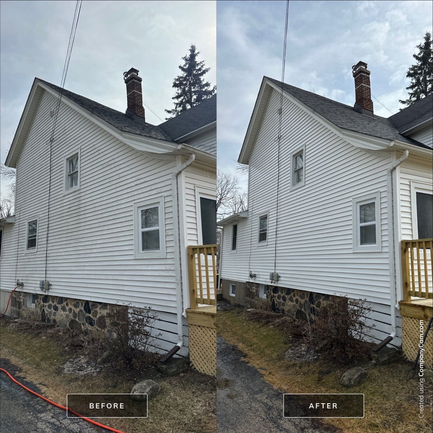 Project in Woodstock by Simmons Power & Soft Washing