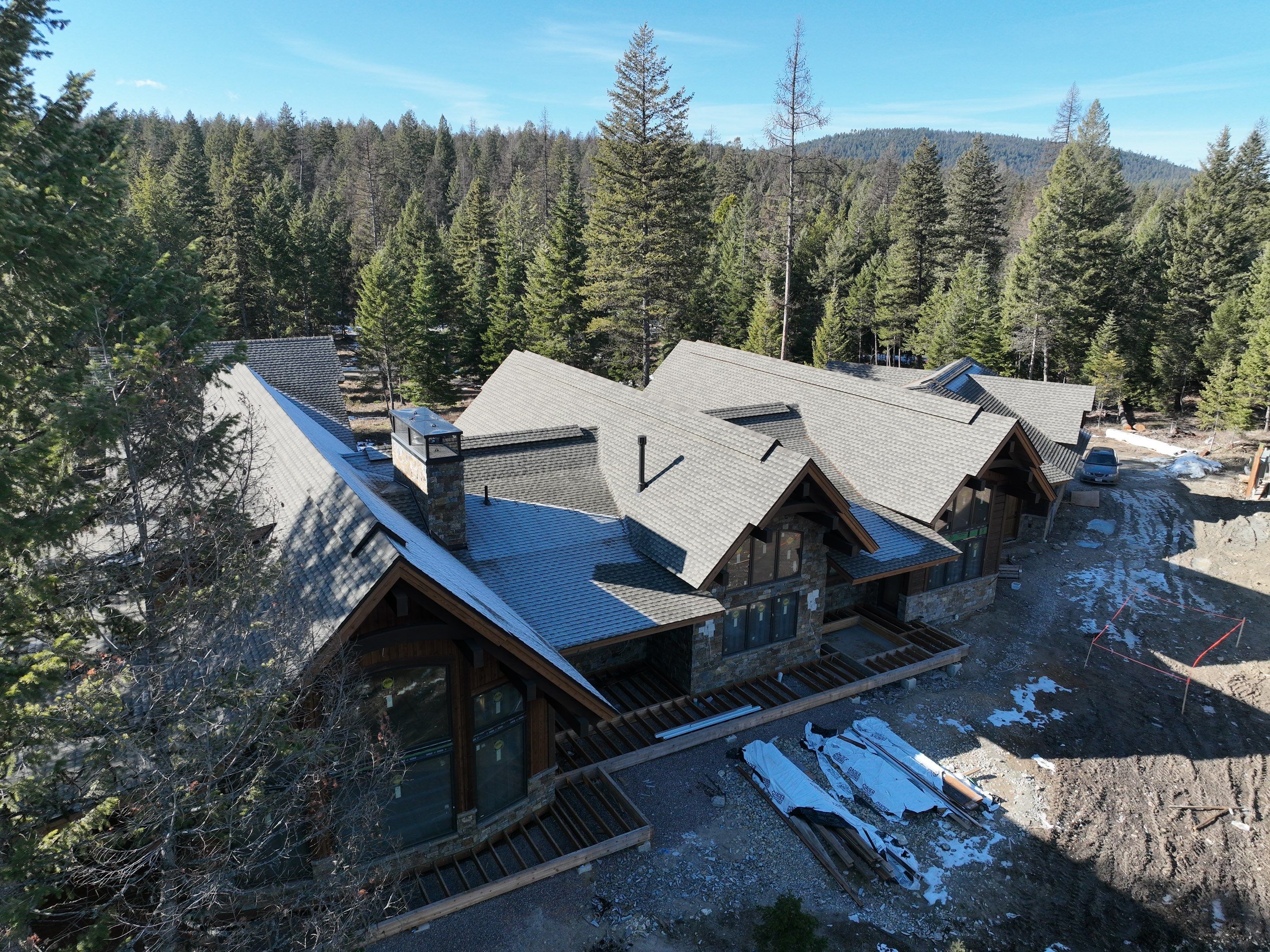 UHDZ Whitefish Hills - Weathered Wood by Montana Roofing Solutions