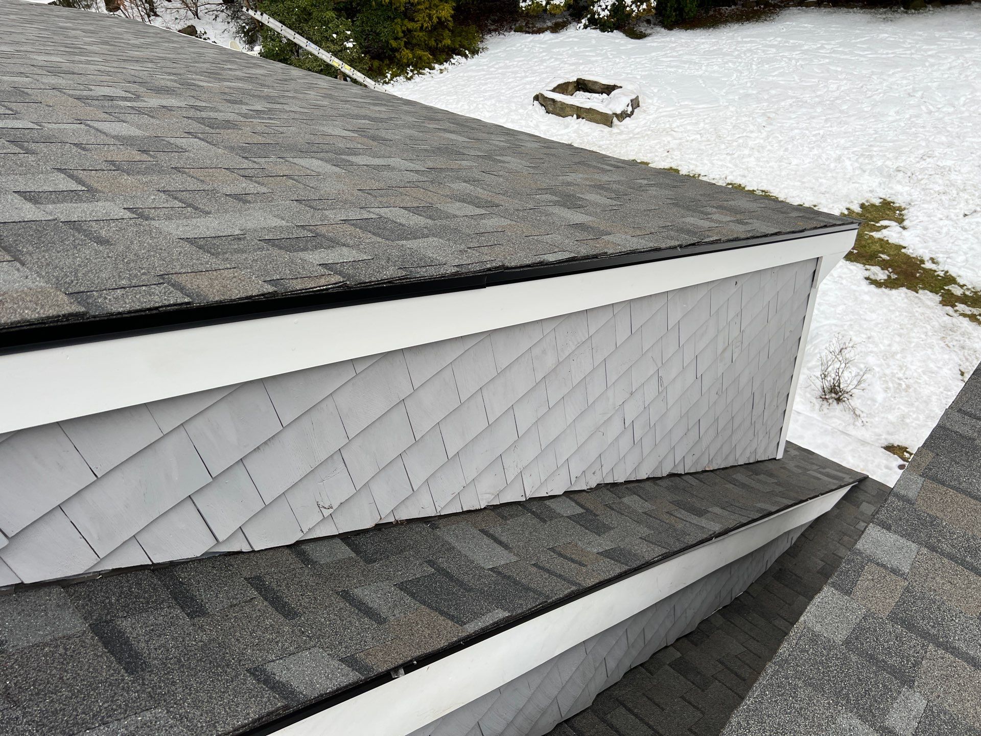 Carlisle Roofing Installation using Owens Corning Shingles and Copper by Mighty Dog Roofing of Greater Middlesex County