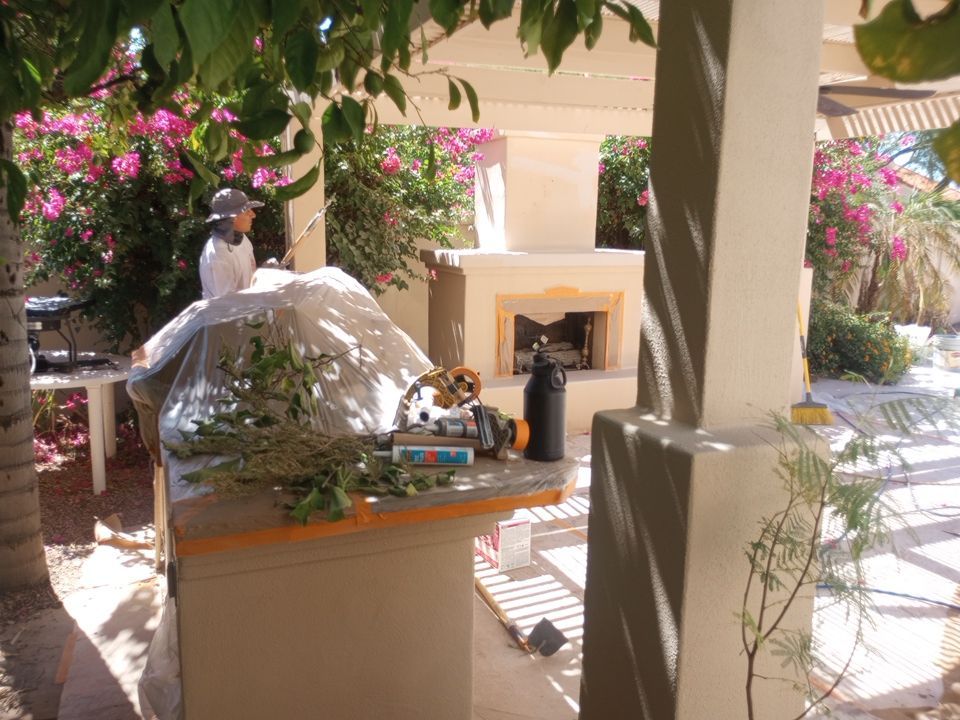 Exterior Painting Job in Scottsdale by Crash of Rhinos Painting & Garage Floors