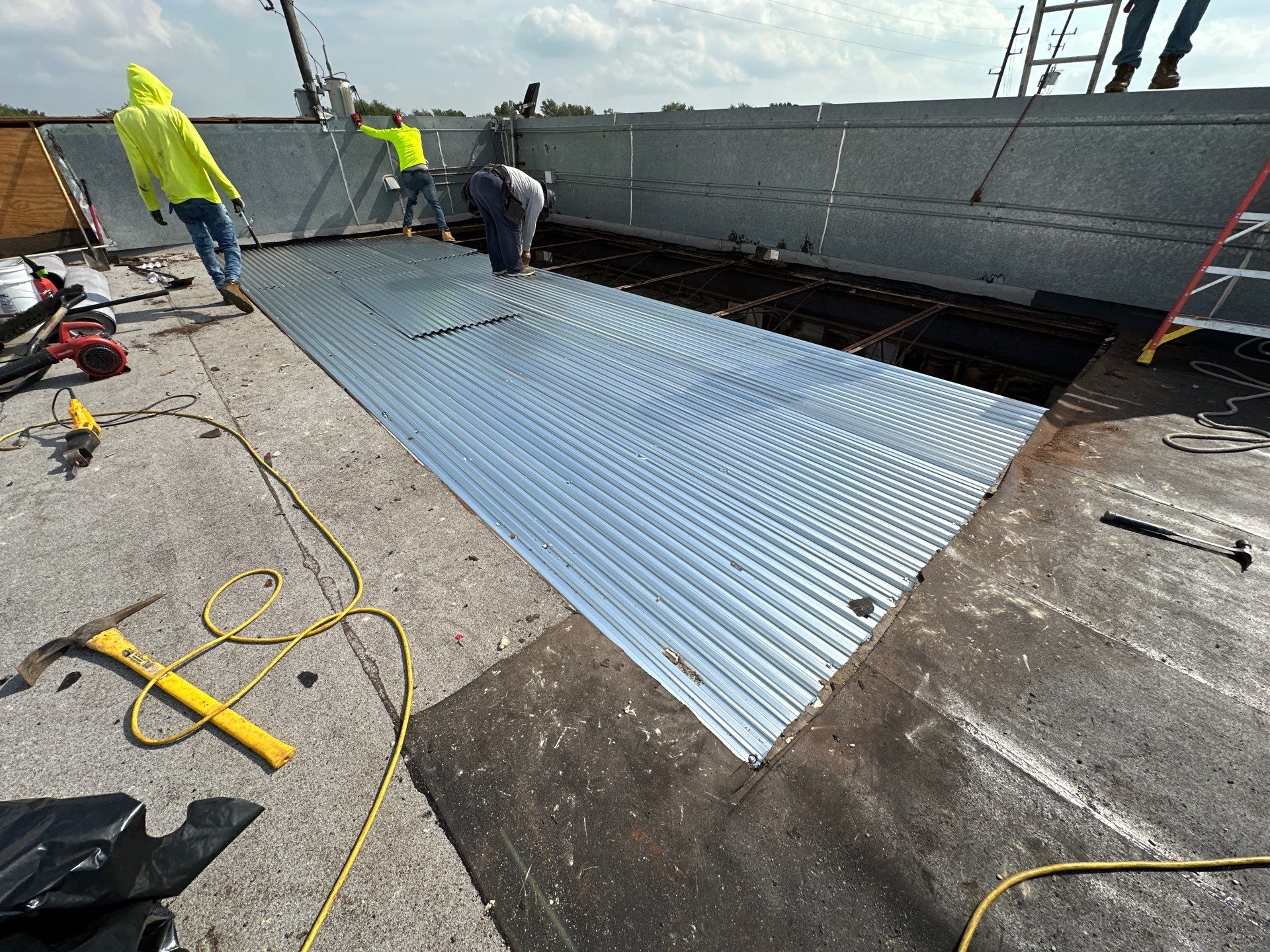 Project in Houston by Hartland Roofing & Construction