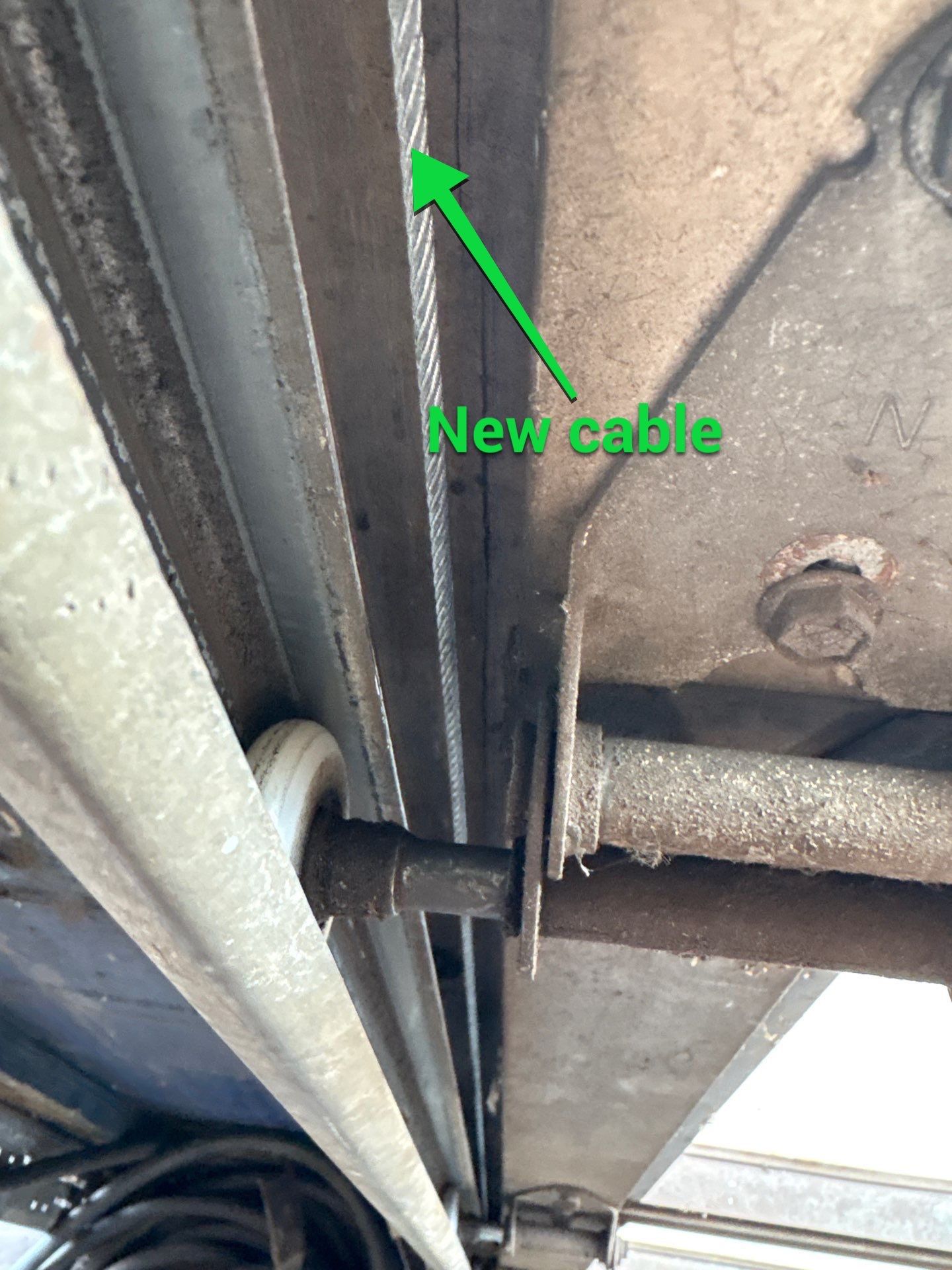 Commercial garage door repair for a local auto service shop in Warren, OH by Ohio Garage Door Repair