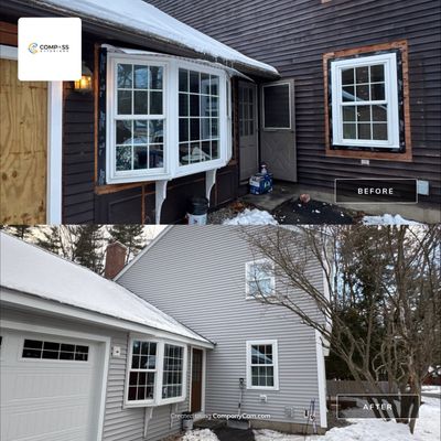 Full Exterior Renovation in Concord, NH: Roof, Siding & Windows Replaced