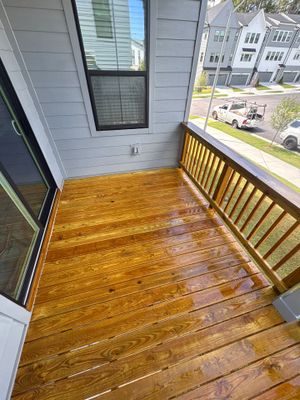 Deck using Wood Sealant