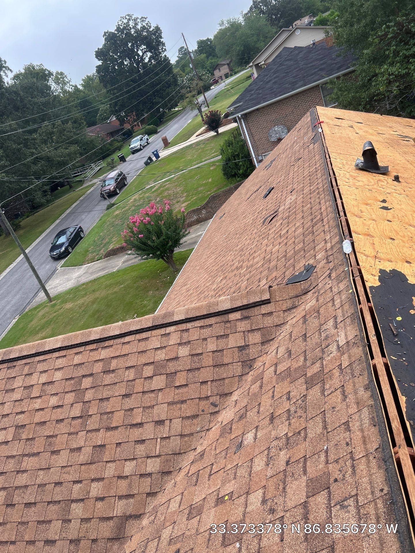 Shingle Replacement in Hoover (Charcoal) by The Roofing Dudes
