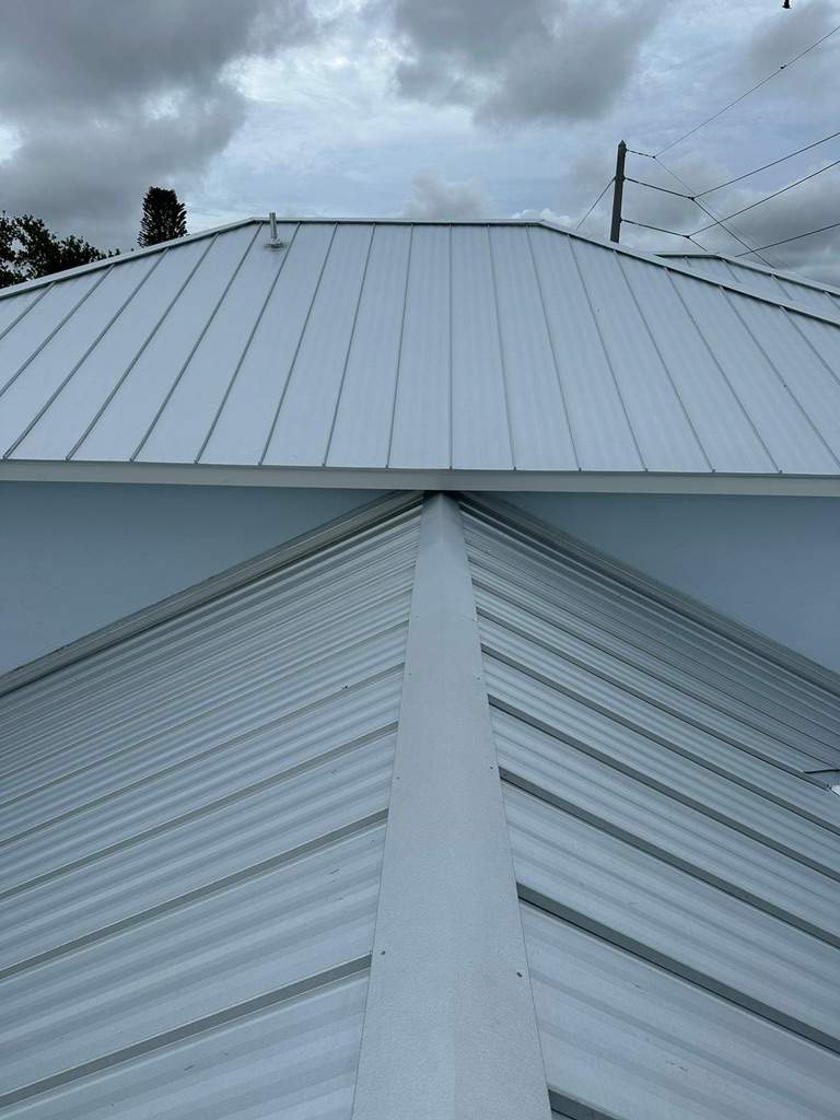 24ga 1" Nail-Strip Mill Finish by Total Roofing System The Metal Roof Experts