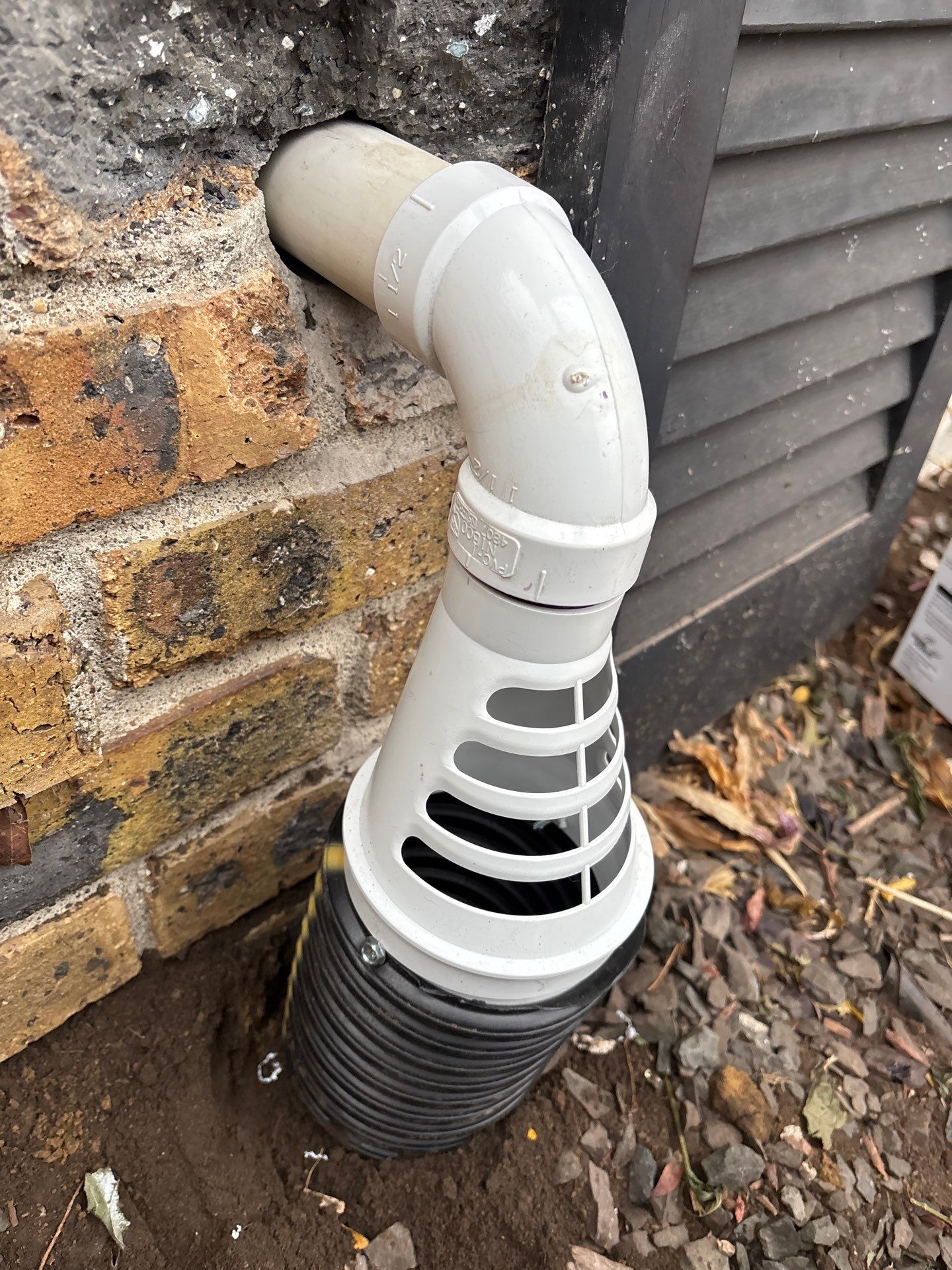 Drain tile and sump pump for George by Waterproofing Northeast