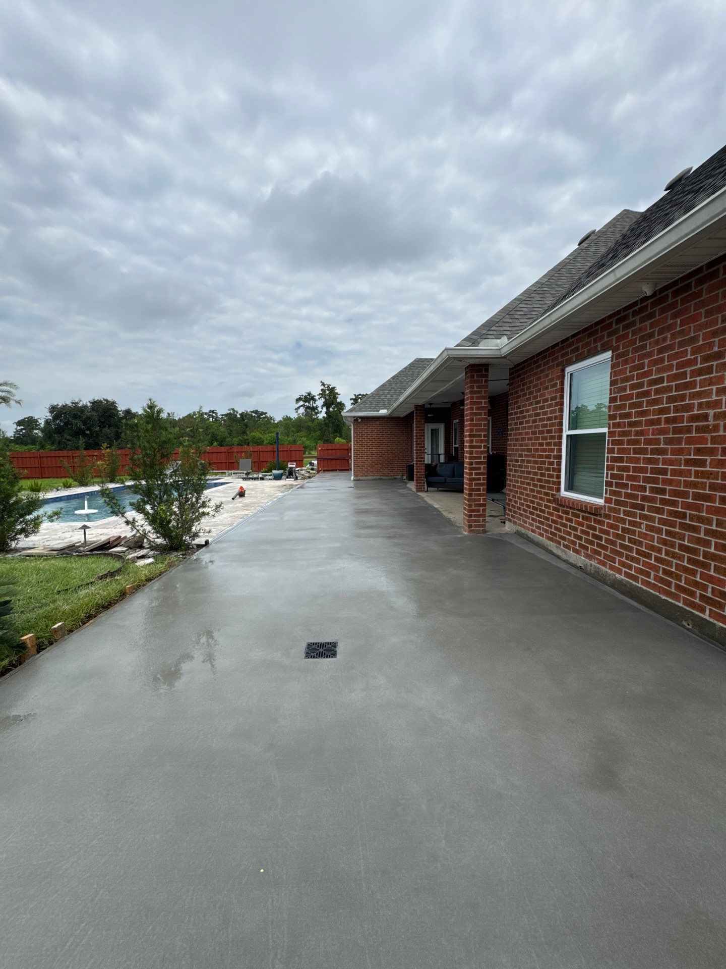 Cedar Patio Cover in Belle Chasse by HDS Contractors