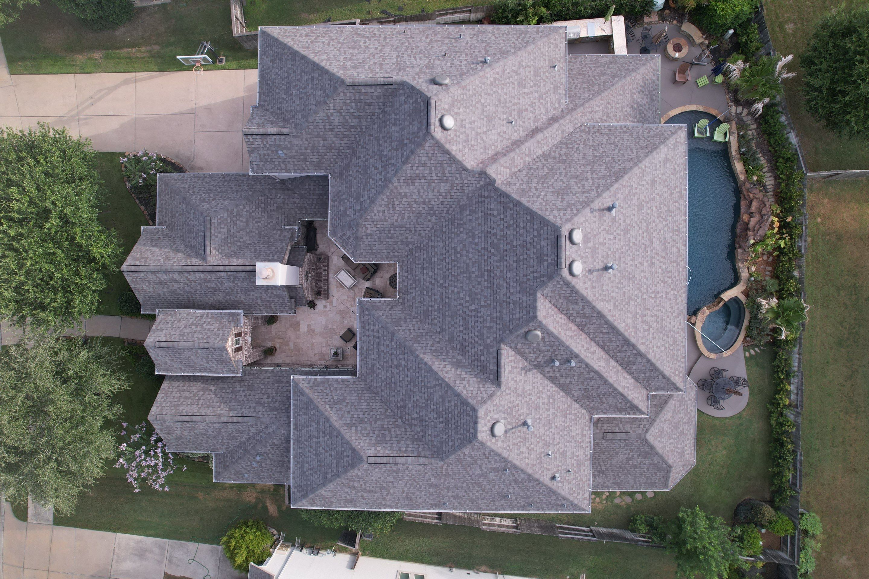 Residential Roofing Installation using CertainTeed Landmark by Vlex Roofing