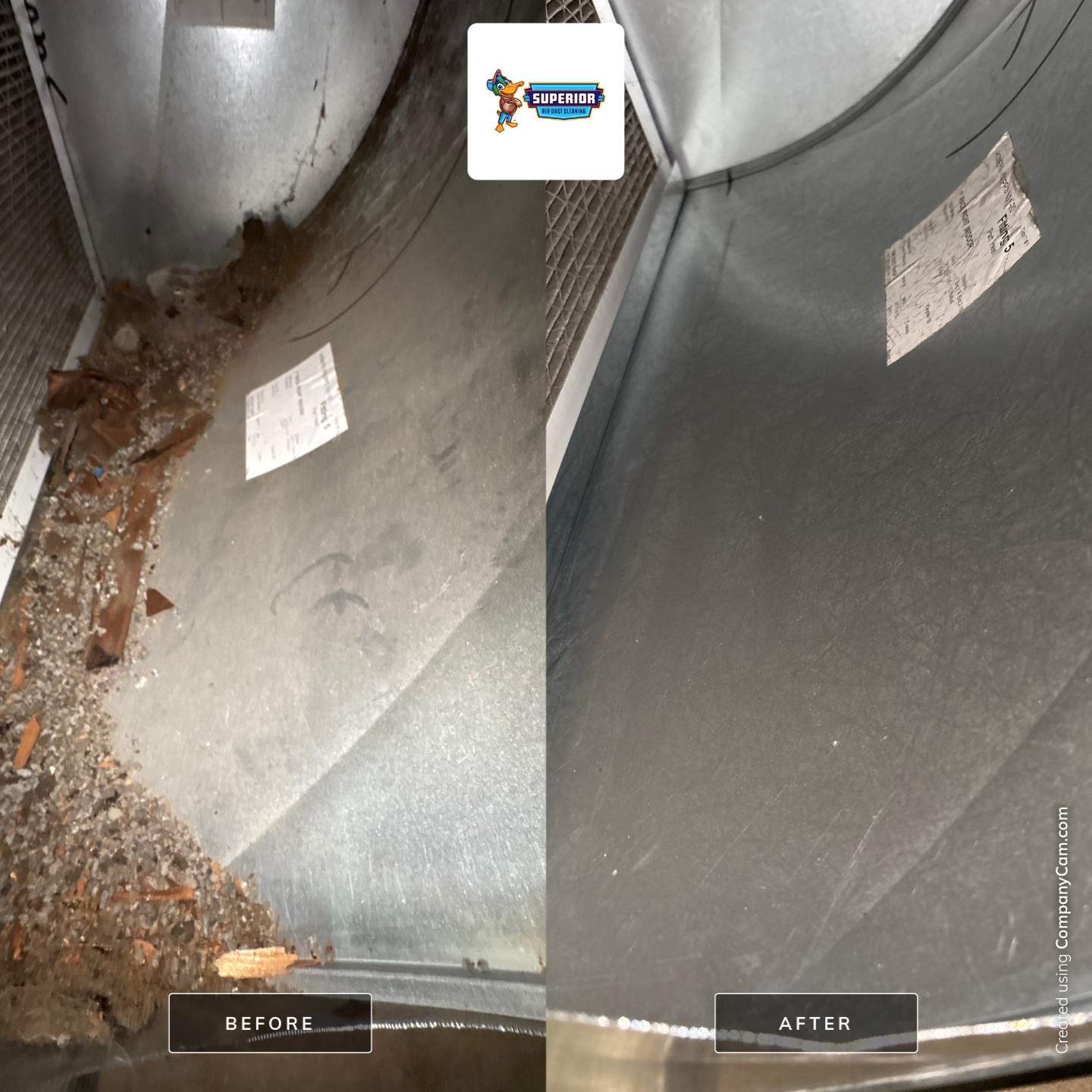 Air Duct Cleaning With a Vacuum Truck in Rochester, PA by Superior Air Duct Cleaning