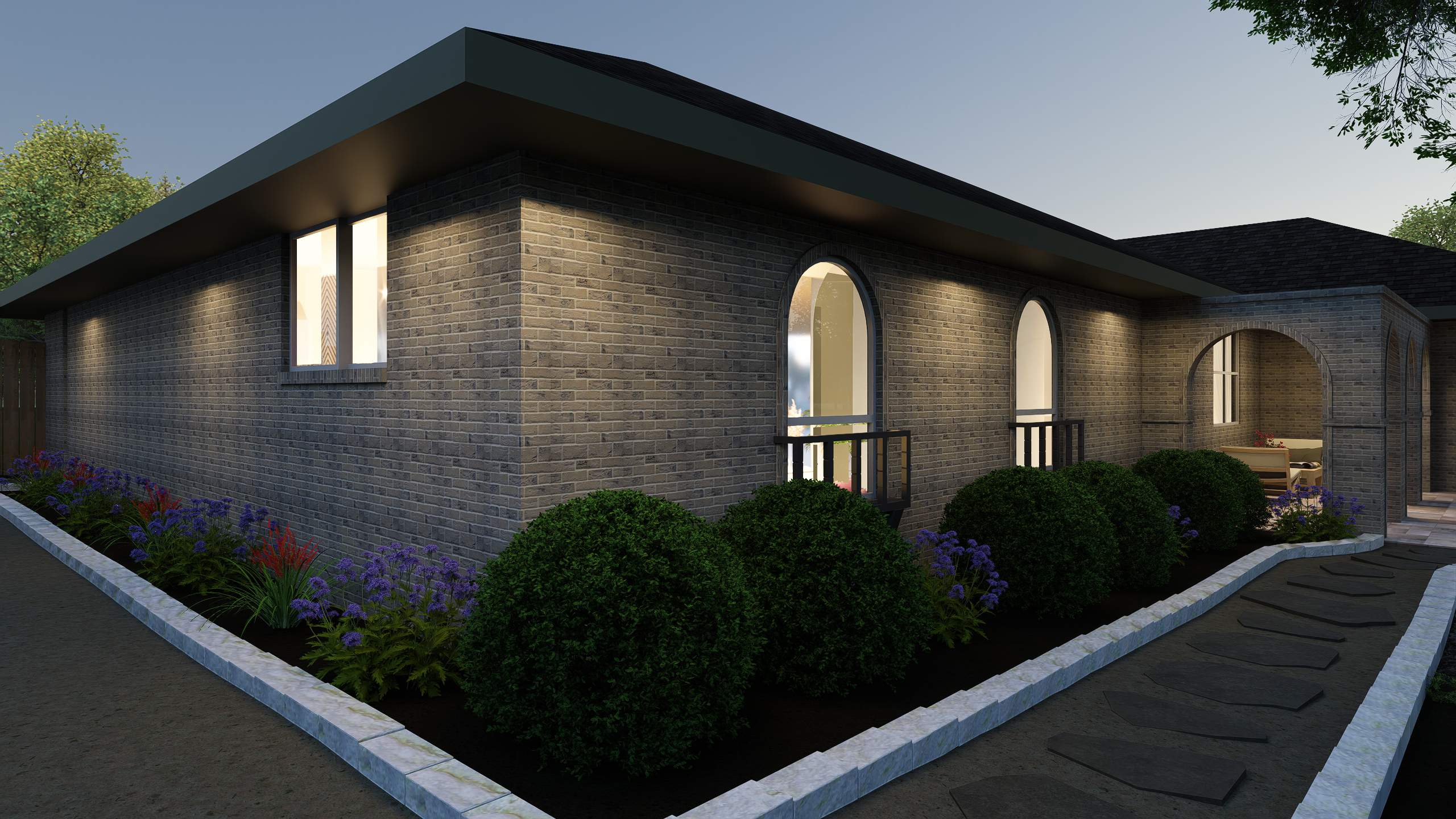 3D Design Render, San Antonio TX by Hole In One Lawns, LLC