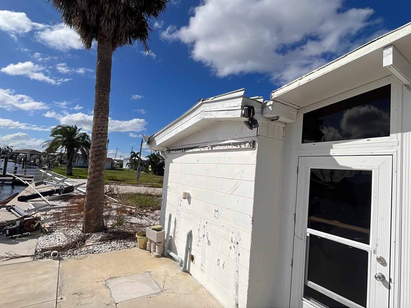 Vinyl Soffit and Fascia Refresh in St James City FL by Gutter Professors