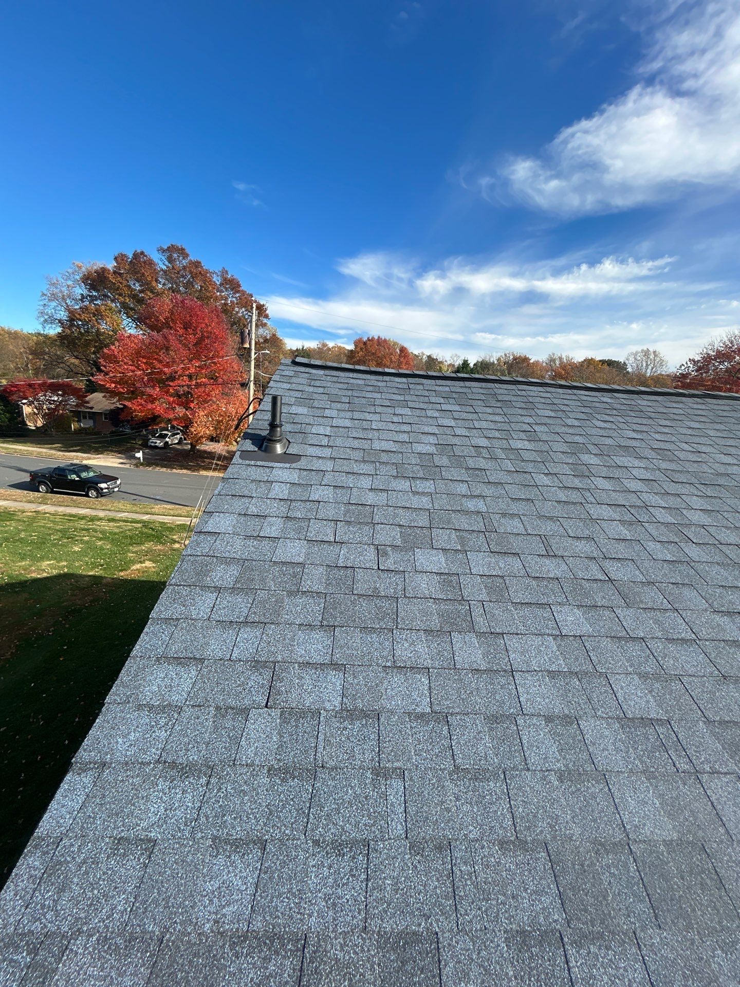 Faifax : Residential Roof Replacement with CertainTeed Landmark Pro in Max Def Coastal Blue  by RM Banning, Inc.