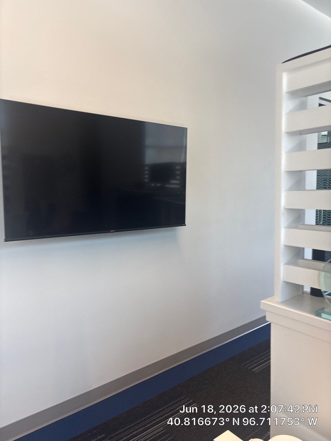 Commercial Interior Renovation and AV Installation in Lincoln by CompanyCam Sales Demo