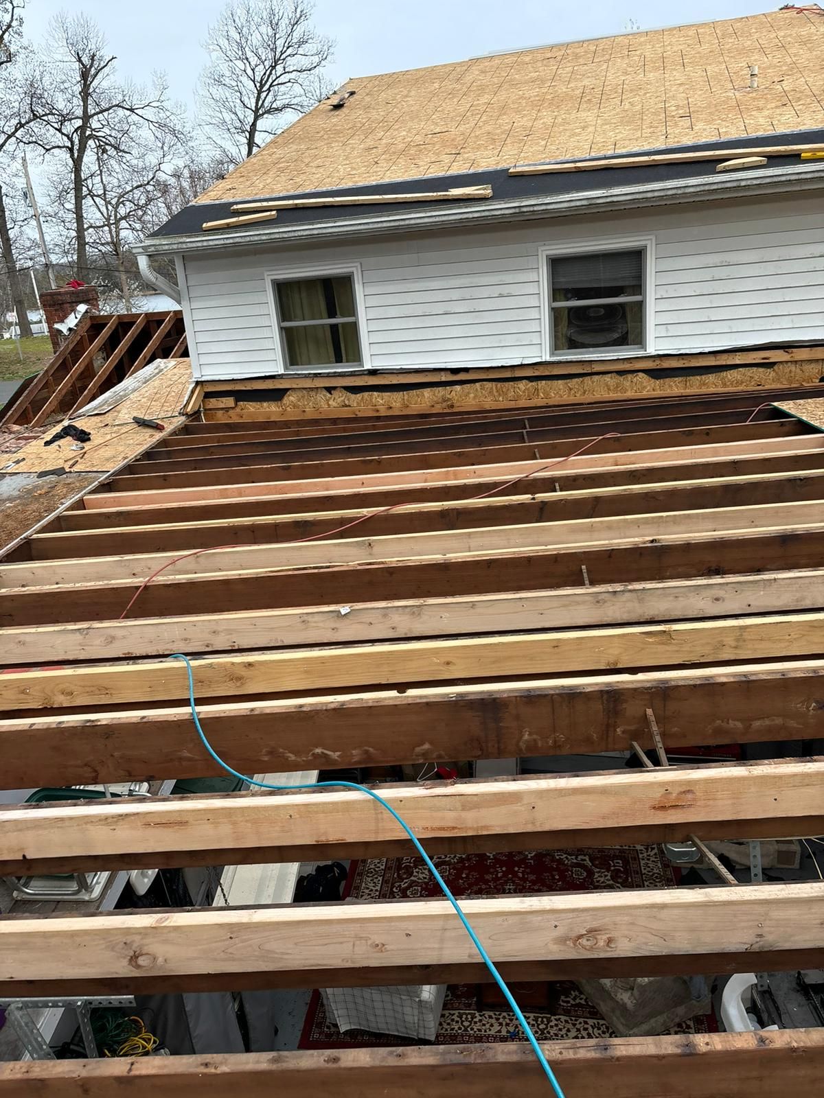 Roof Installation using GAF Timberline HDZ by ExteriorPros